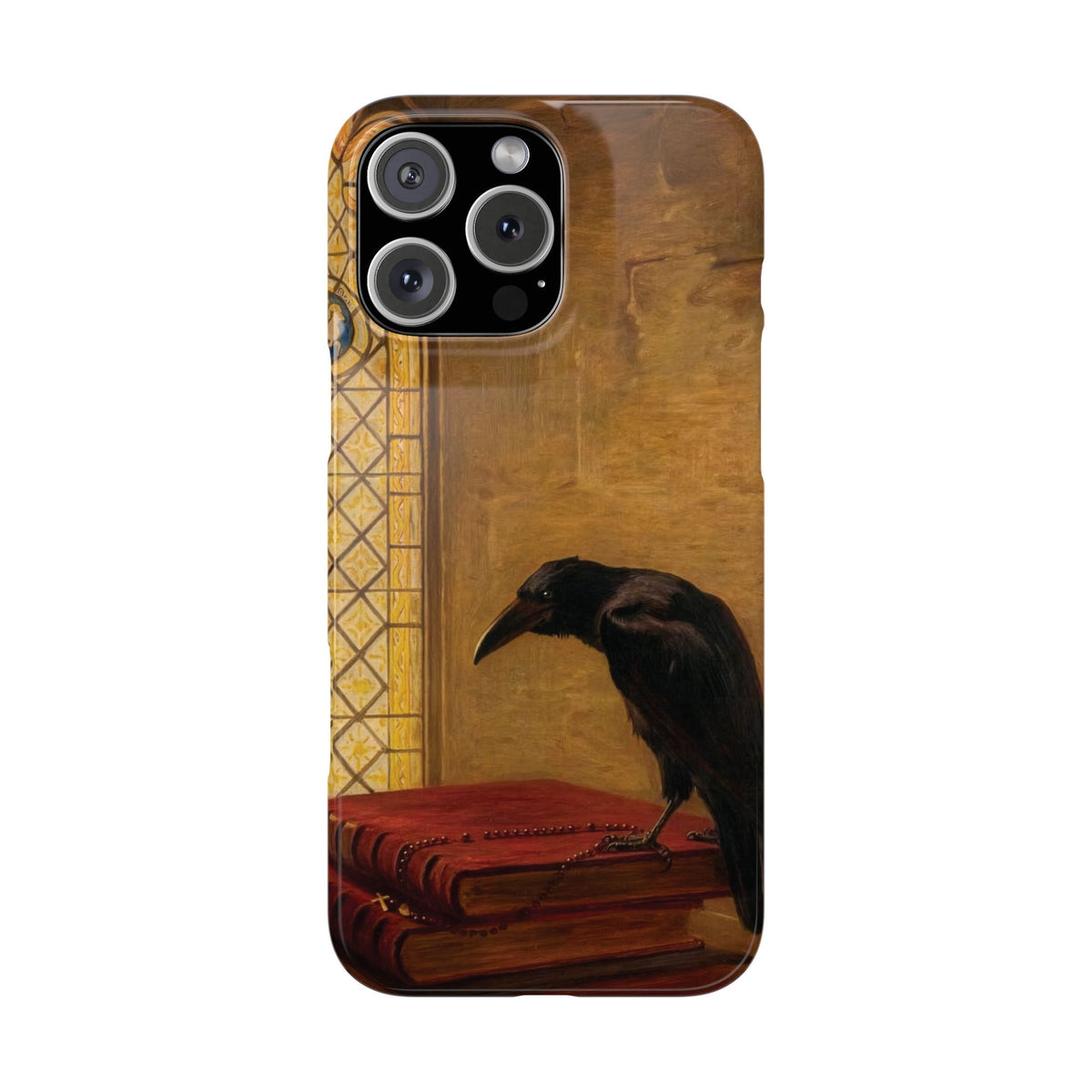 A Saint, from Jackdaw of Rheims by Briton Riviere - iPhone Slim Case