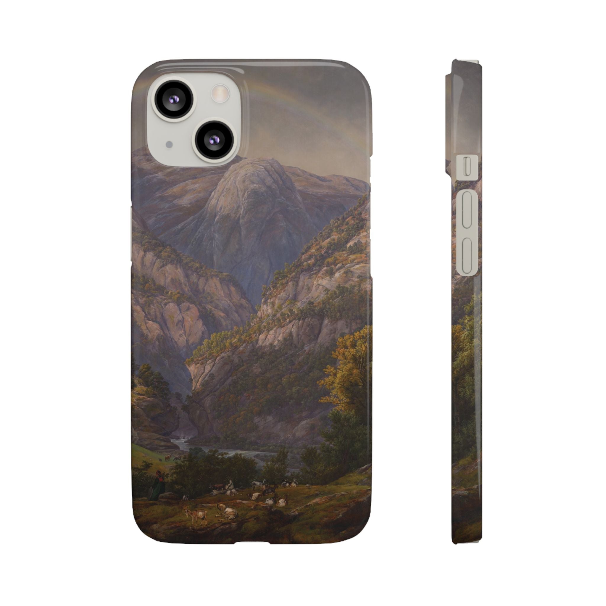 View from Stalheim by Johan Dahl - iPhone Slim Case