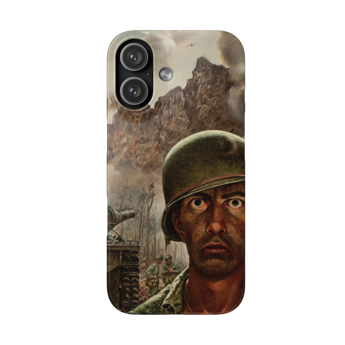 That 2,000 Yard Stare by Thomas Lea - iPhone Slim Case