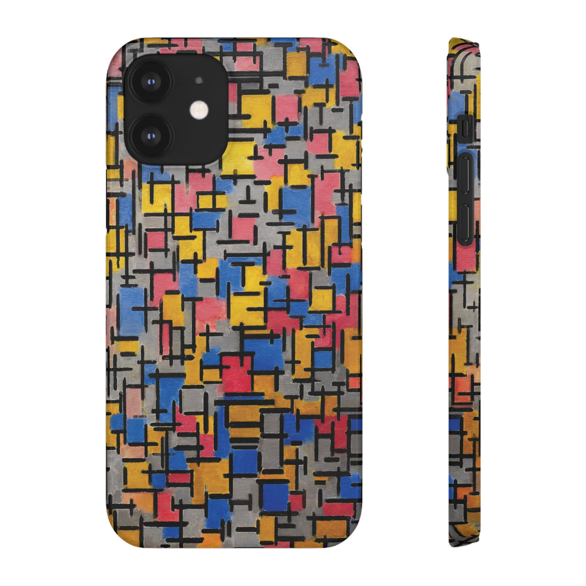 Composition by Piet Mondrian - iPhone Slim Case