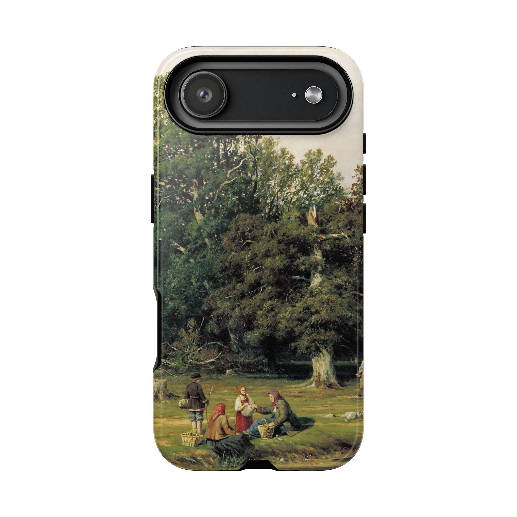 For Mushrooms by Ivan Ivanovich Shishkin - iPhone Tough Case
