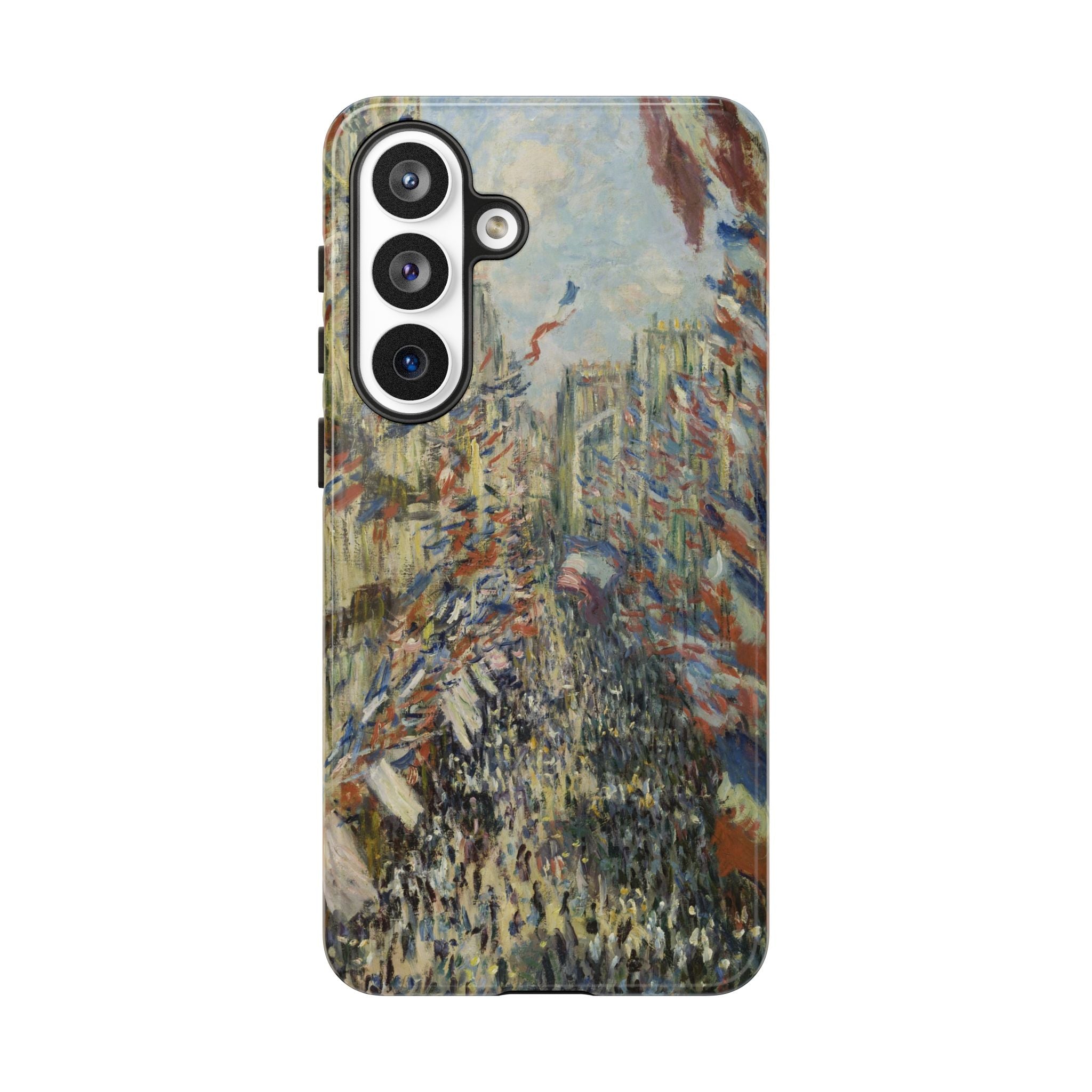 The Rue Montorgueil in Paris by Claude Monet - Samsung Tough Case