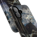 Processione di monaci sul Monte Athos di Hermann Corrodi - Cover resistente per iPhone