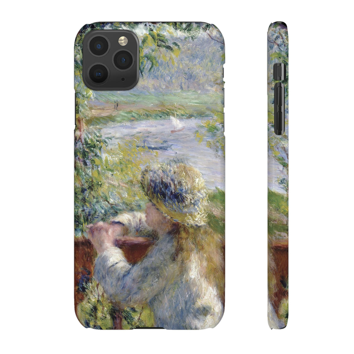 By the Water by Pierre Auguste Renoir - iPhone Slim Case