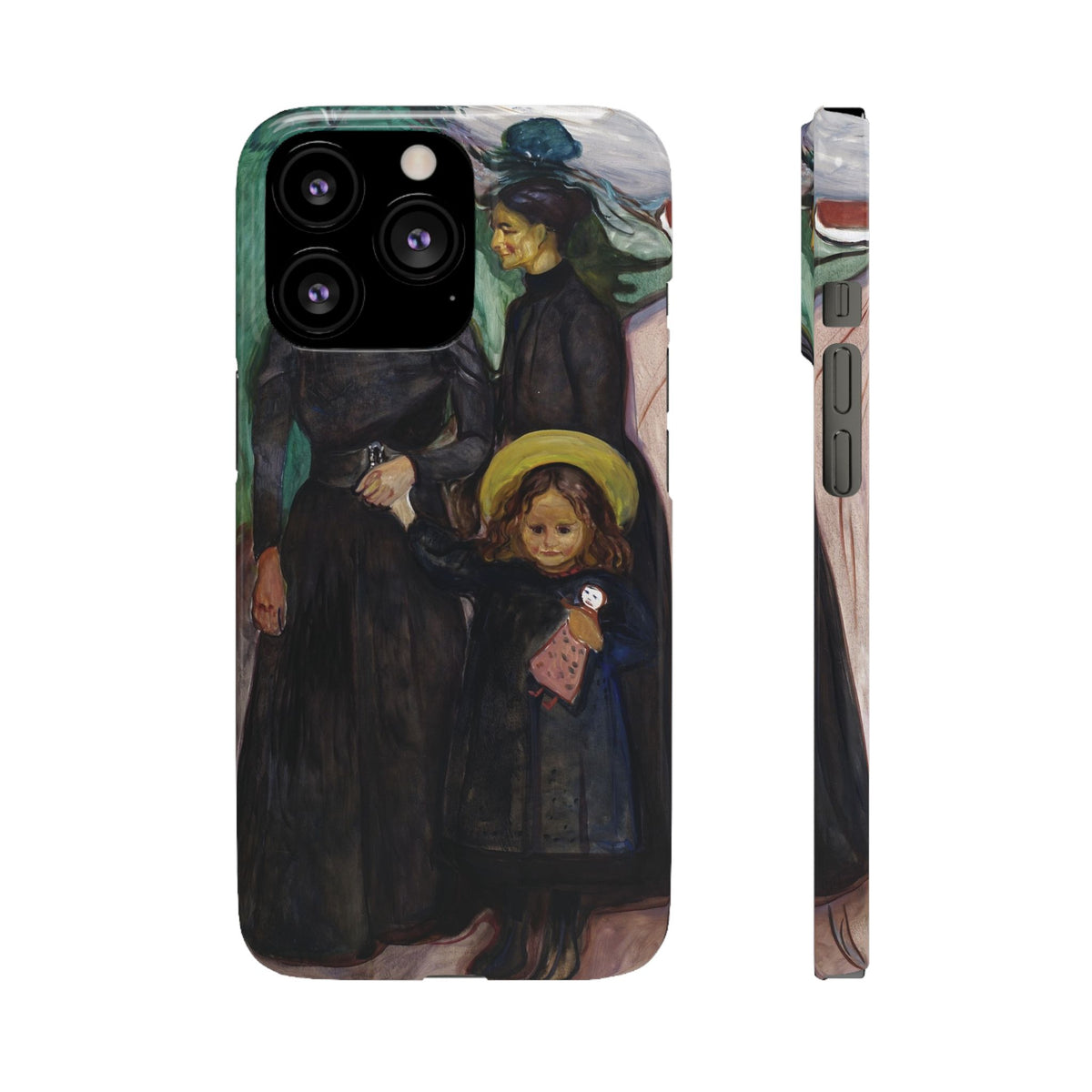The Family by Edvard Munch - iPhone Slim Case
