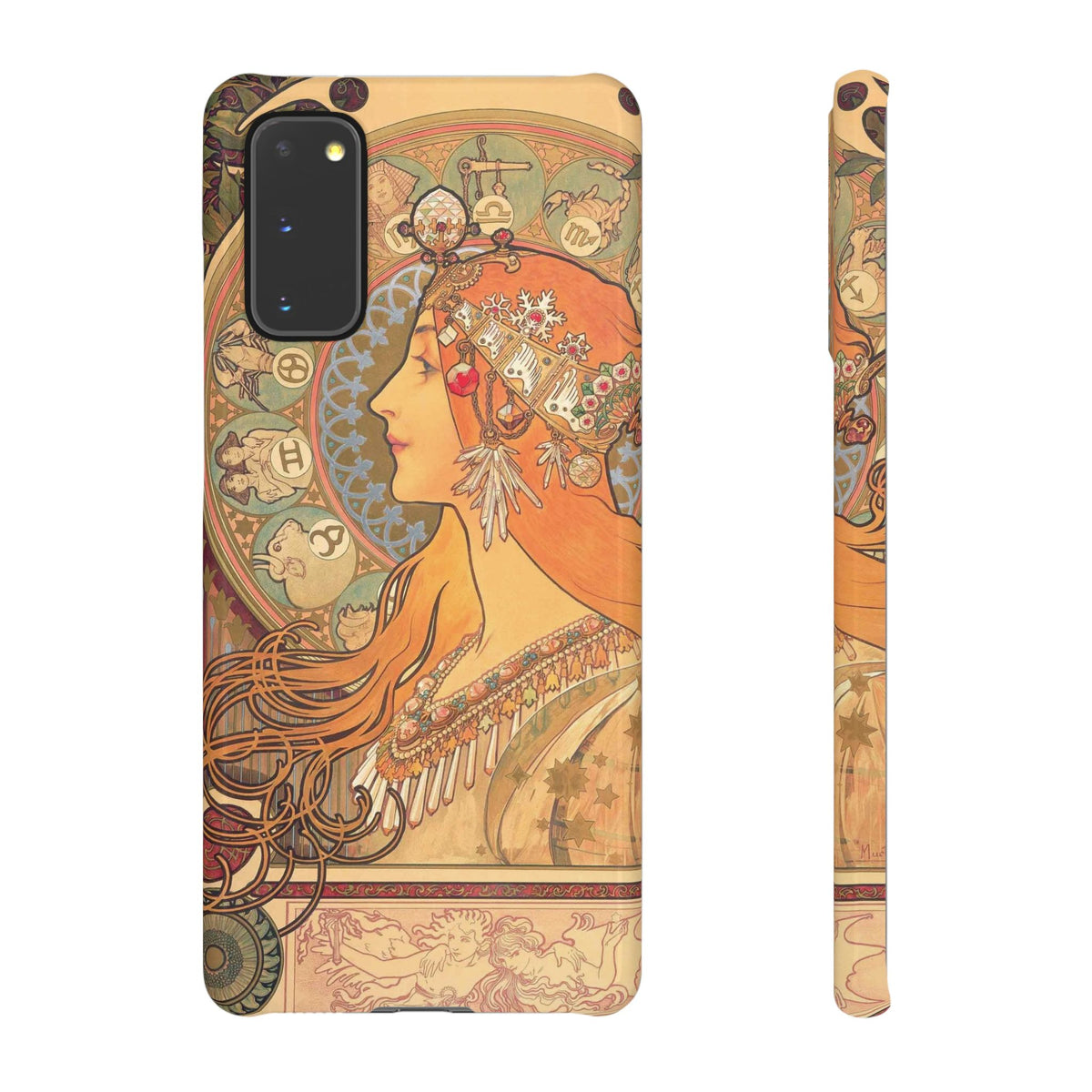 Zodiac by Alphonse Mucha - Samsung Slim Case