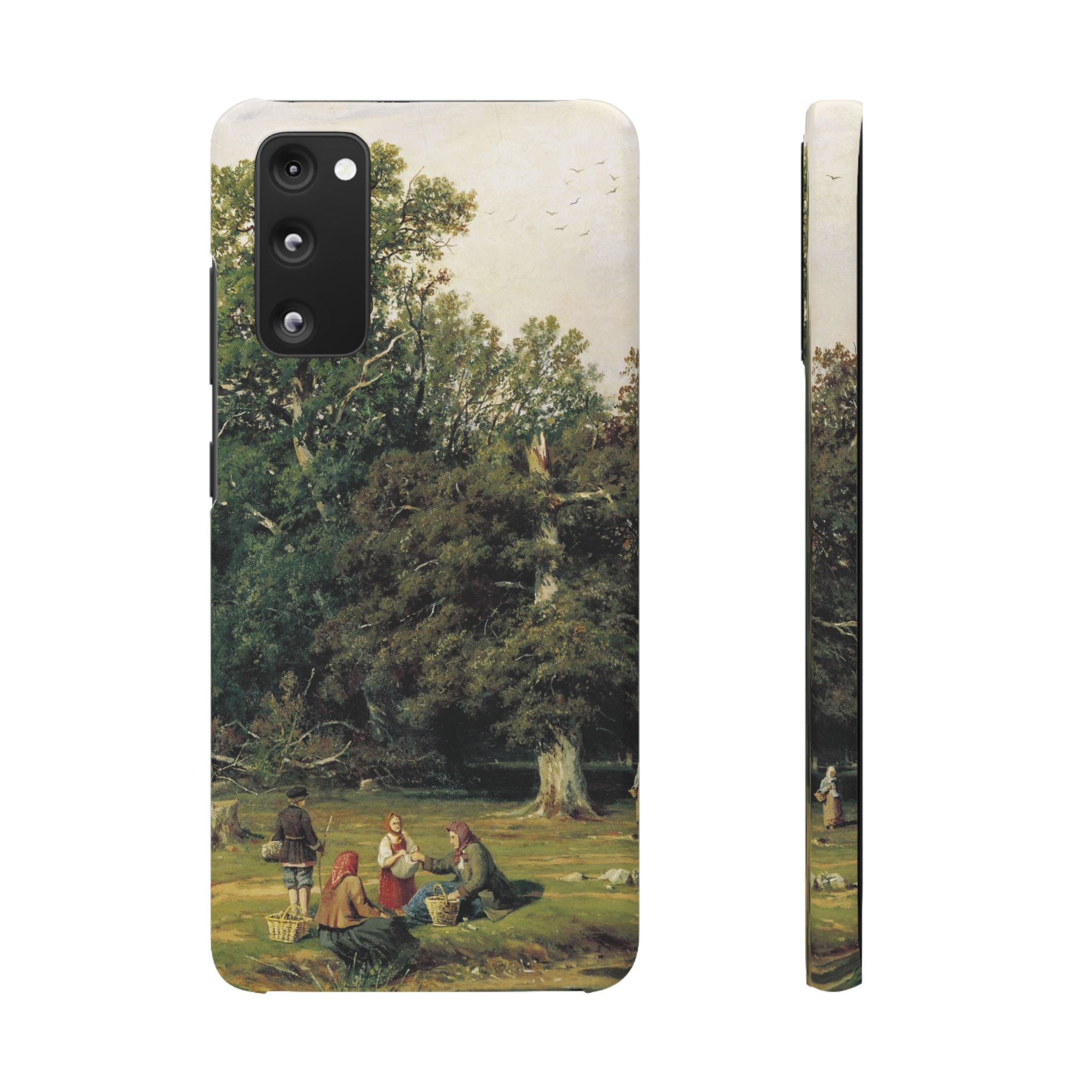 For Mushrooms by Ivan Ivanovich Shishkin - Samsung Slim Case
