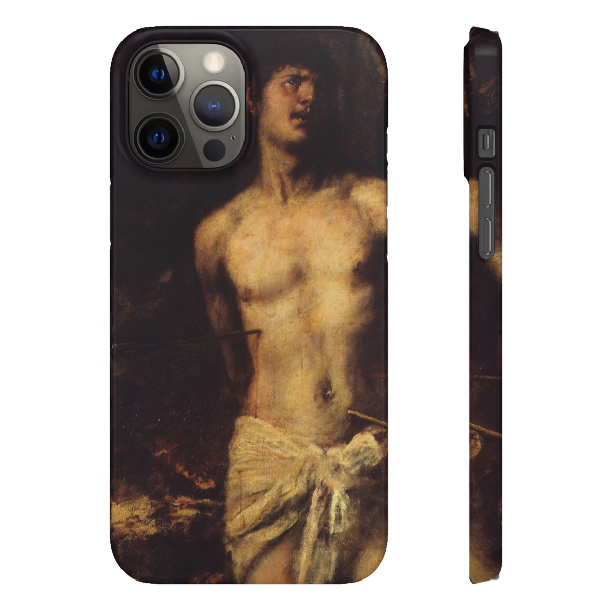 Saint Sebastian by Titian - iPhone Slim Case