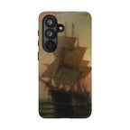 Ships at Night by Edward Moran - Samsung Tough Case