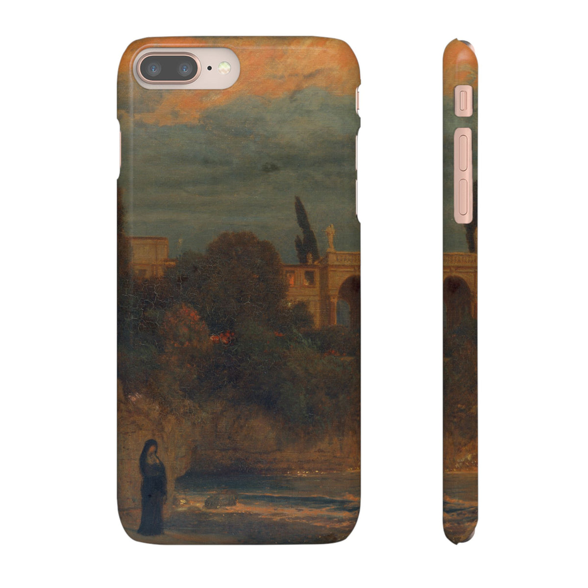 Villa by the Sea by Arnold Böcklin - iPhone Slim Case