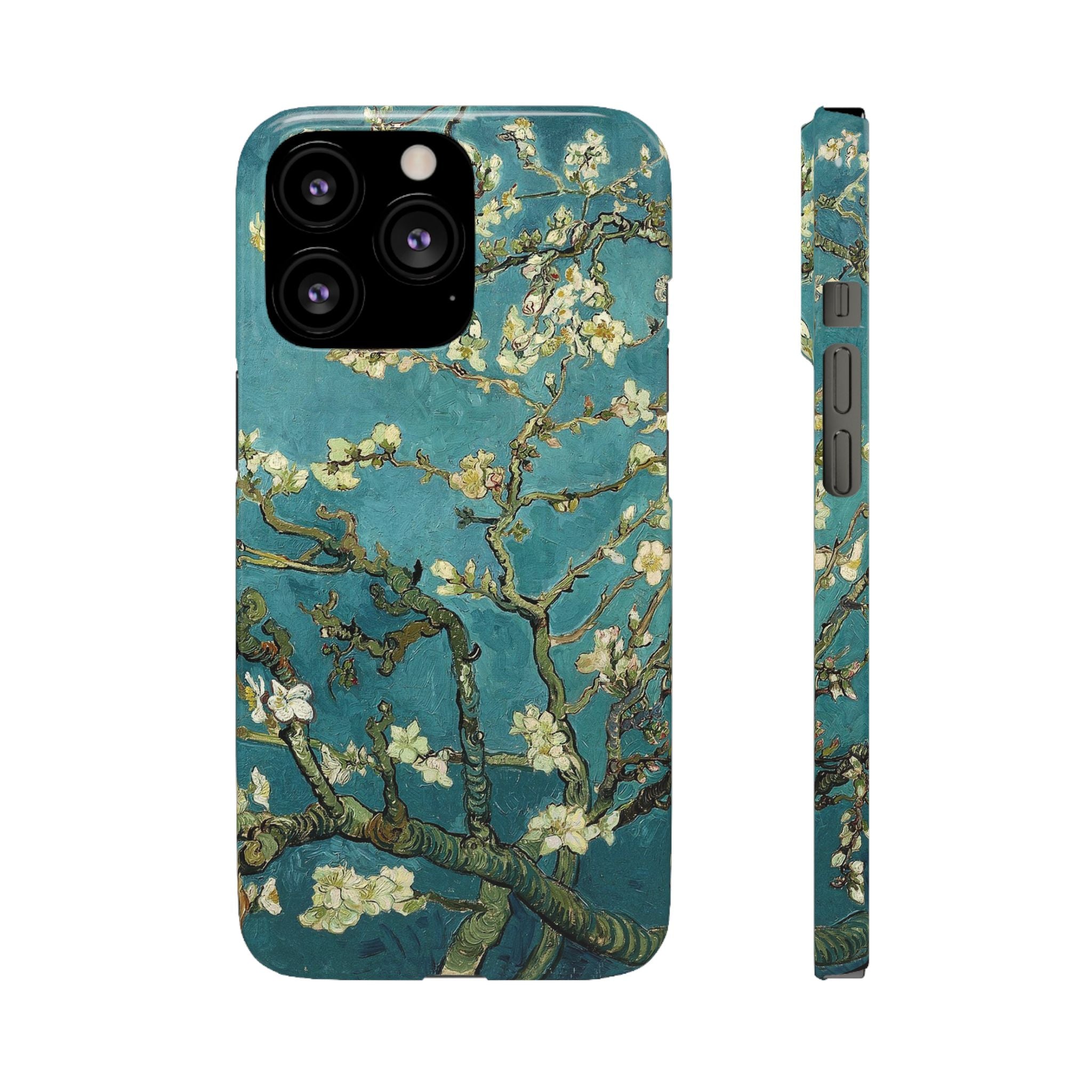 Blossoming Almond Tree by Van Gogh - iPhone Slim Case