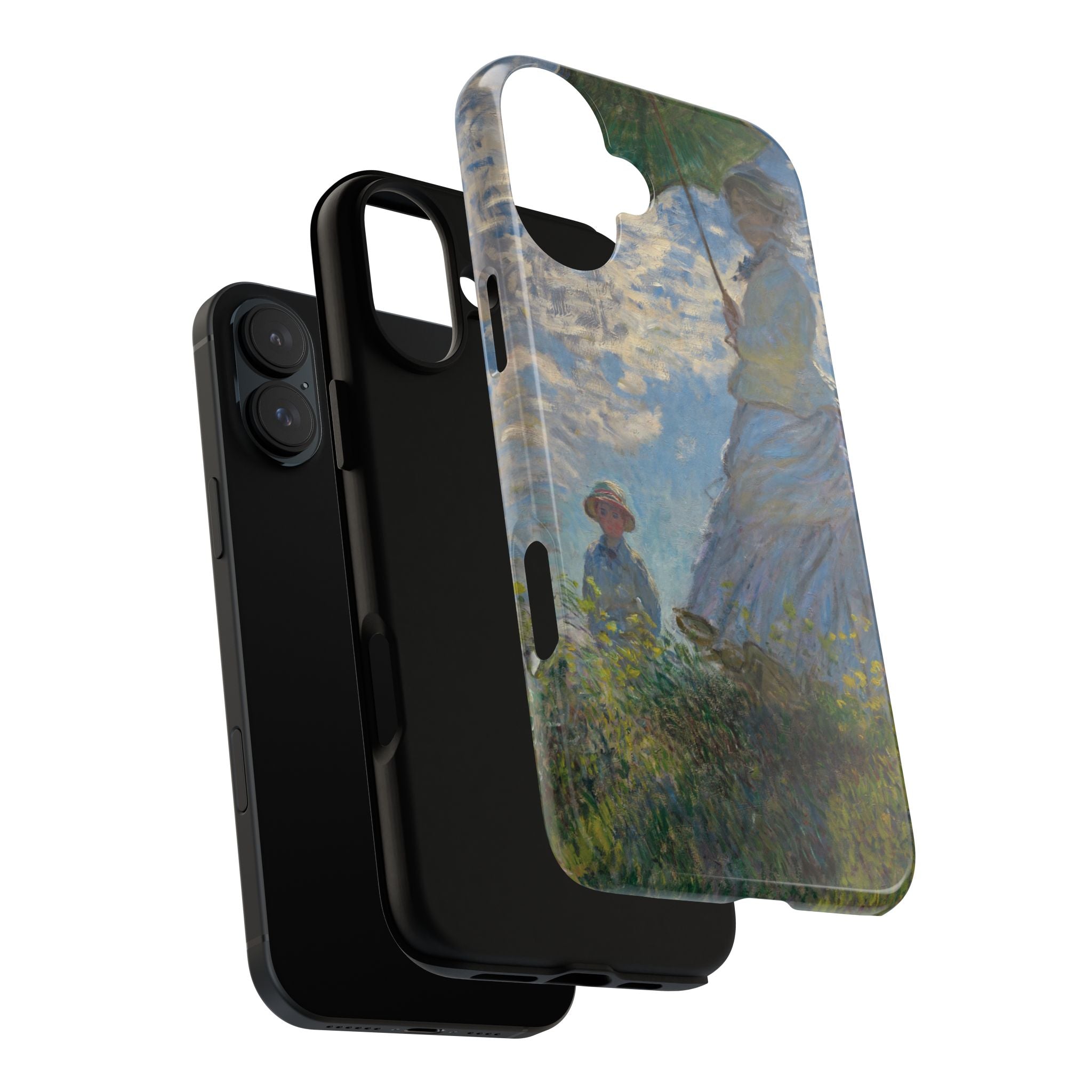 Madame Monet and Her Son by Claude Monet - iPhone Tough Case
