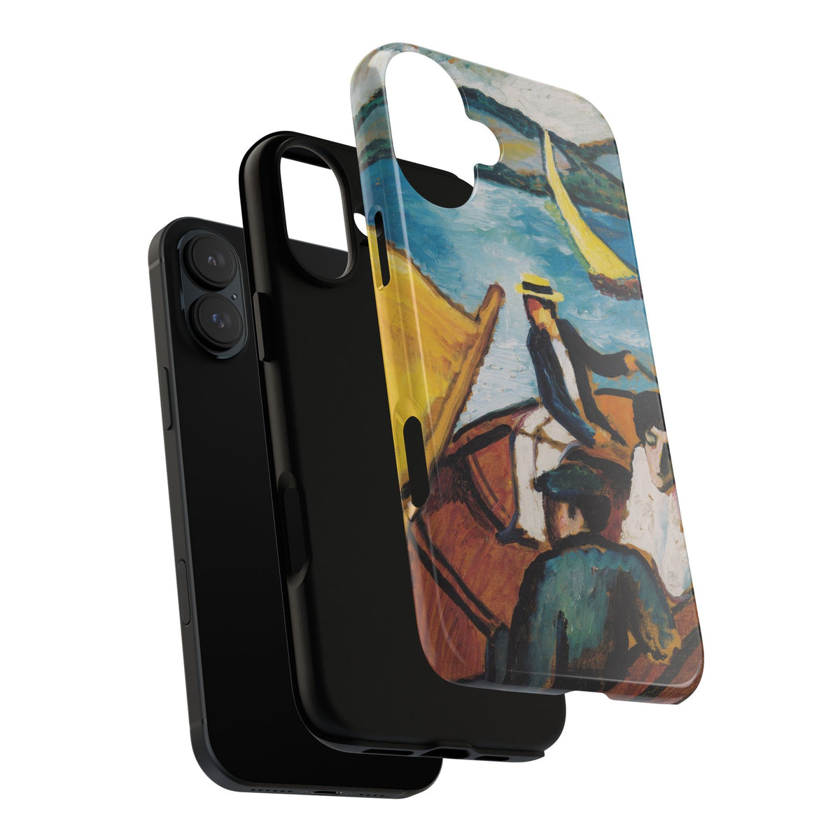 Sailing Boat on the Tegernsee by August Macke - iPhone Tough Case