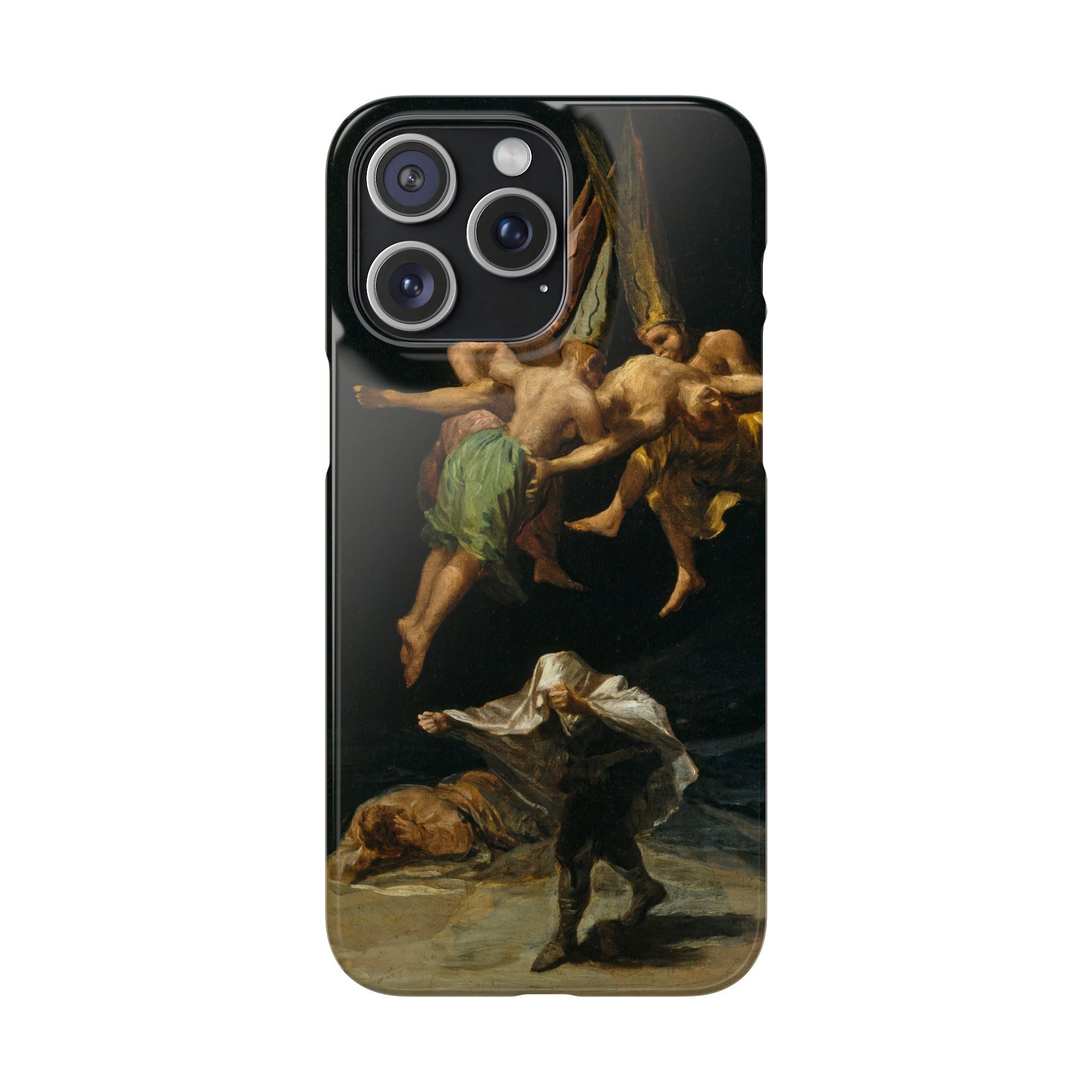 Witches’ Flight by Francisco de Goya - iPhone Slim Case