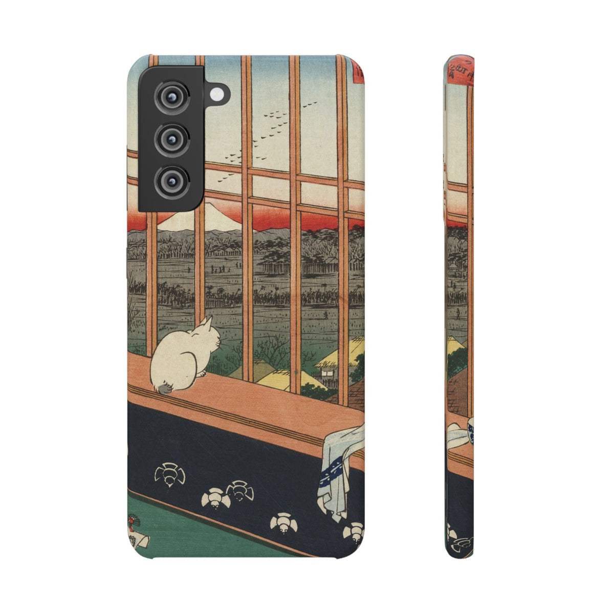 Asakusa Rice Fields and Torinomachi Festival by Utagawa Hiroshige - Samsung Slim Case