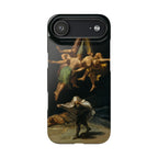 Witches’ Flight by Francisco de Goya - iPhone Slim Case