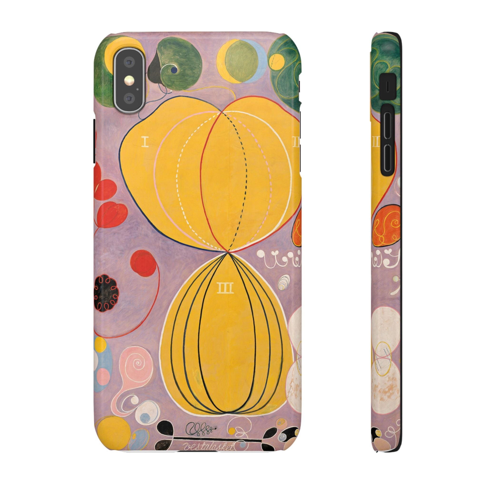 The Ten Largest No. 7, Adulthood by Hilma af Klint - iPhone Slim Case