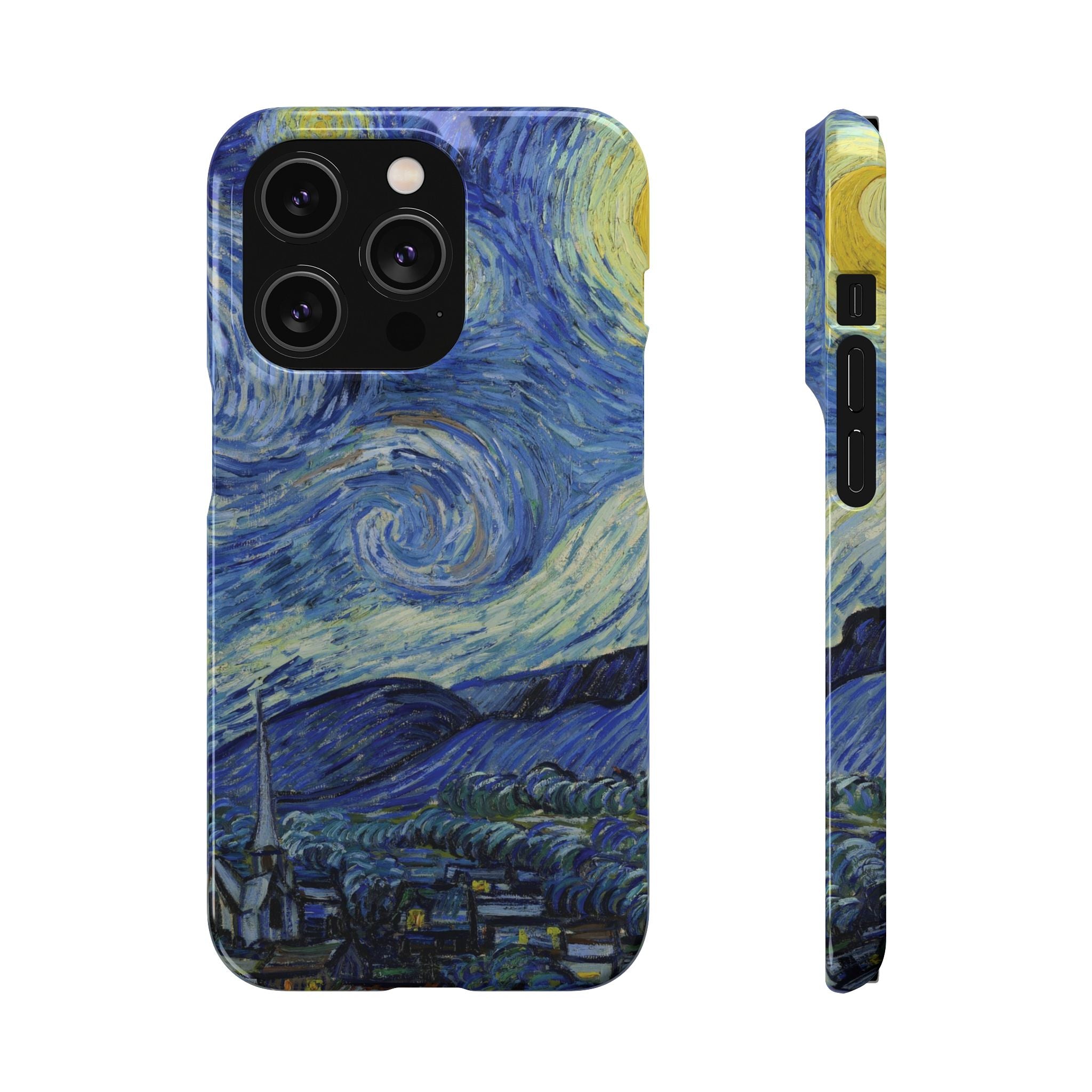 Starry Night by Van Gogh - iPhone Slim Case