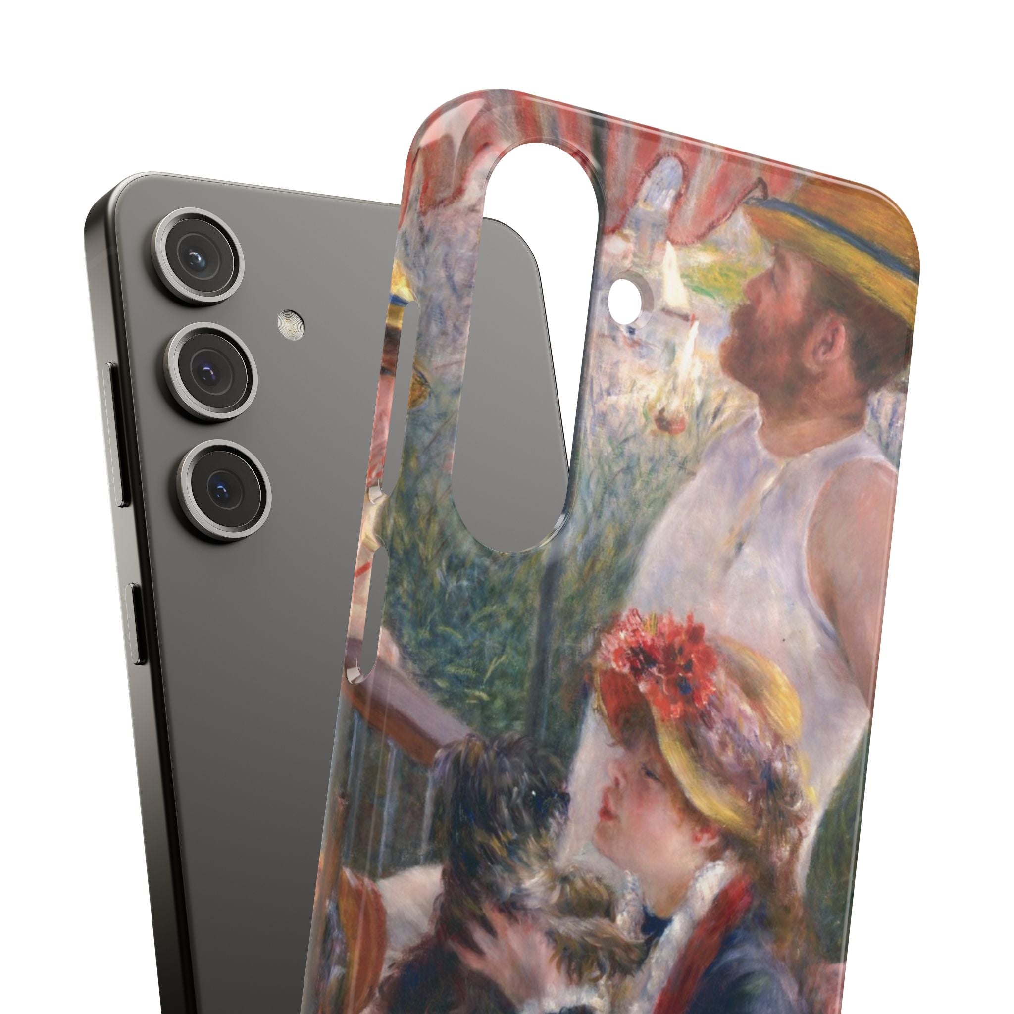 Luncheon of the Boating Party by Pierre Auguste Renoir - Samsung Slim Case