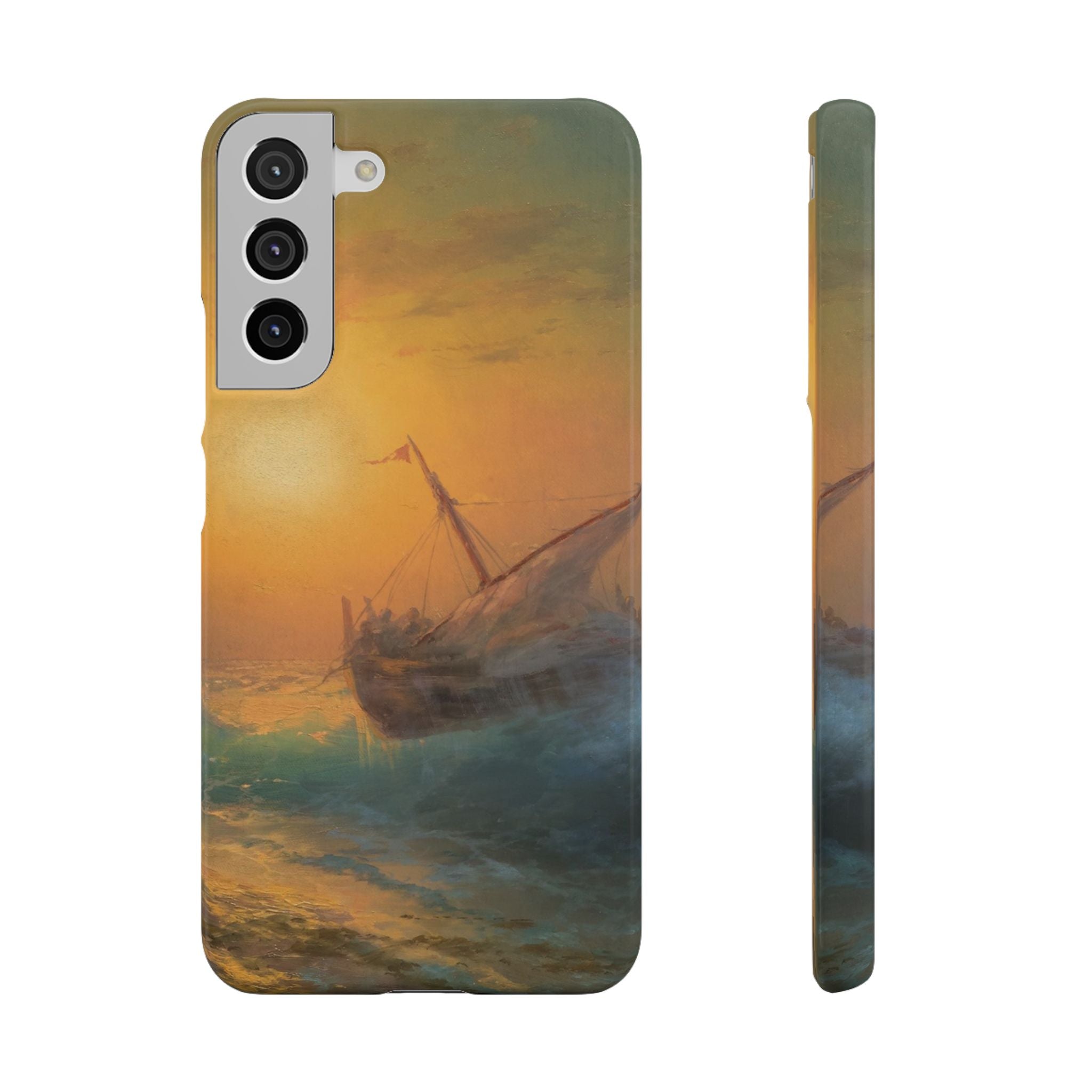 Stormy Sea at Sunset by Ivan Aivazovsky - Samsung Slim Case