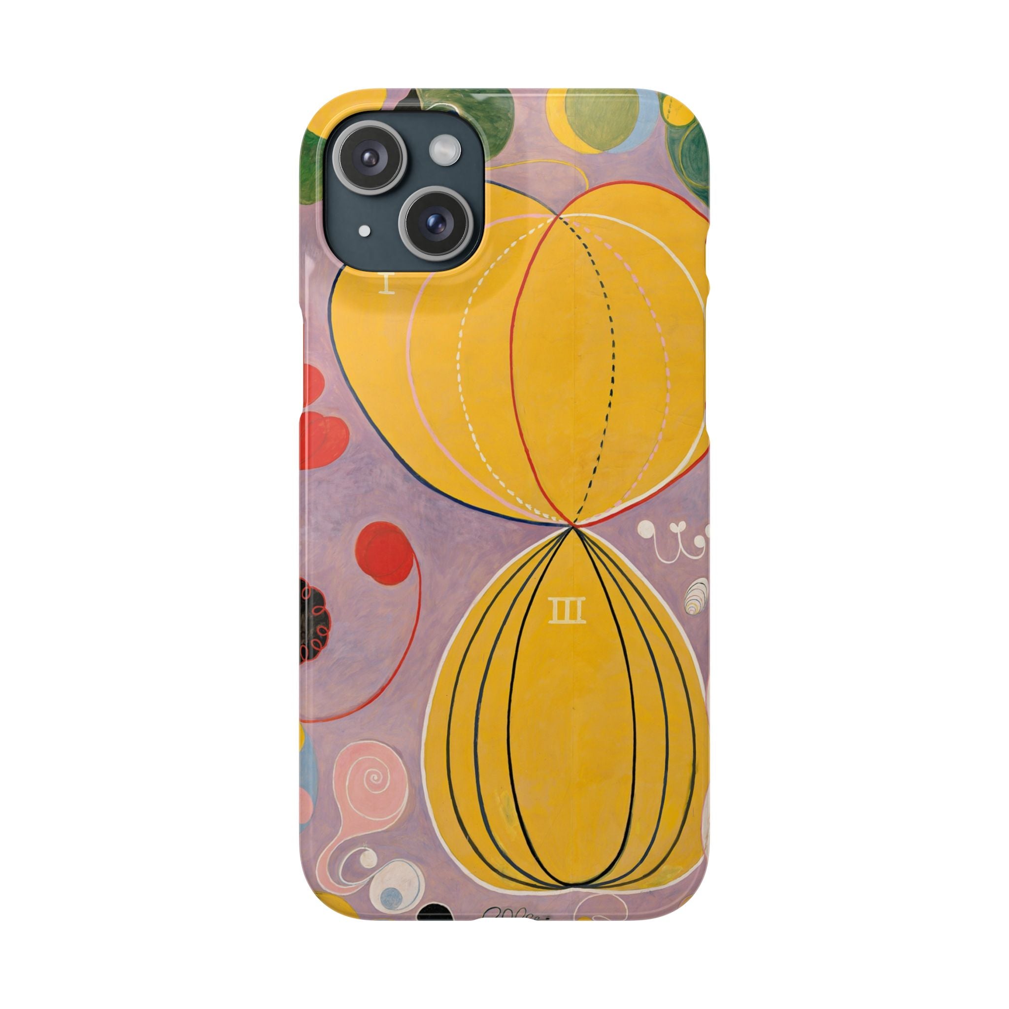 The Ten Largest No. 7, Adulthood by Hilma af Klint - iPhone Slim Case