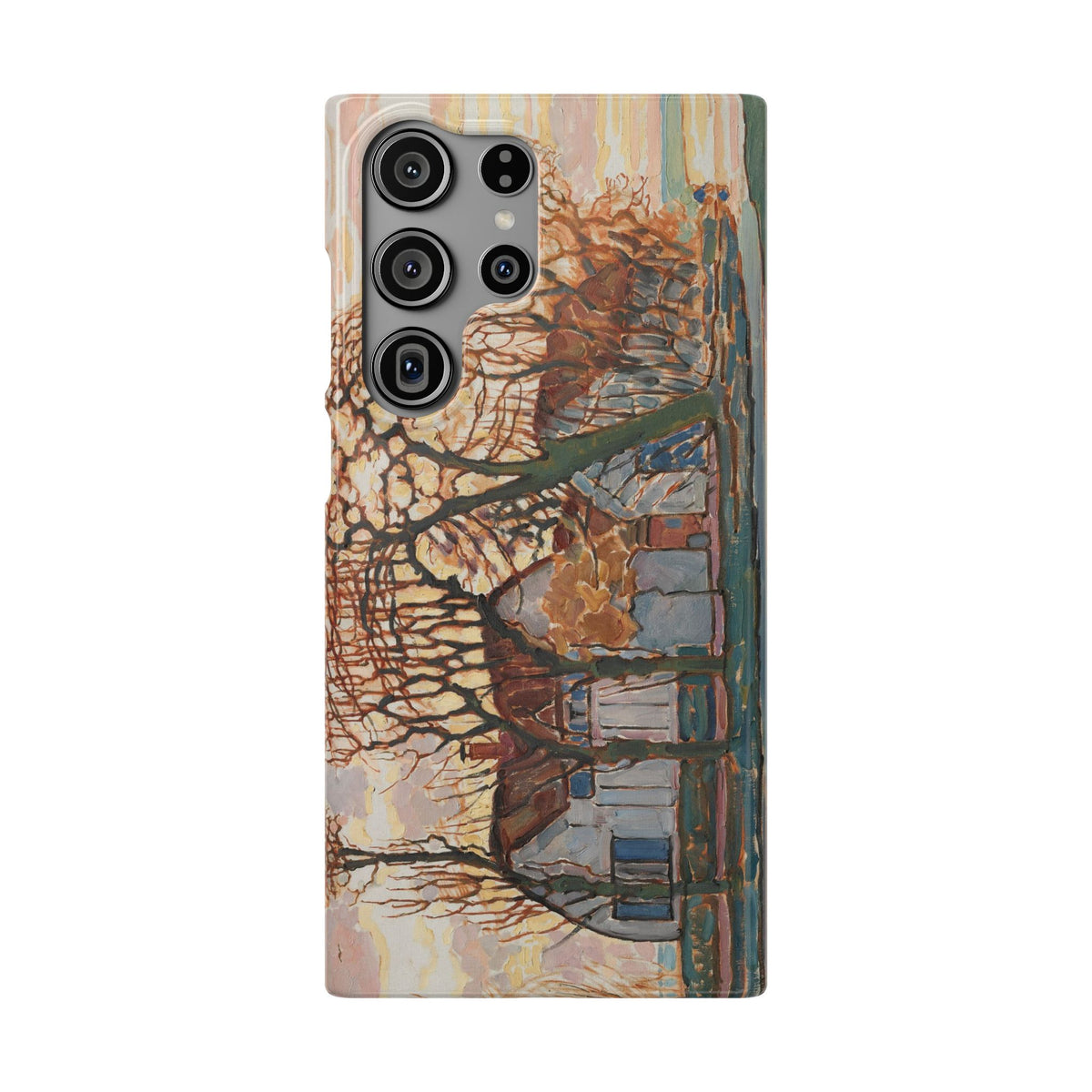 Farm near Duivendrecht by Piet Mondrian - Samsung Slim Case