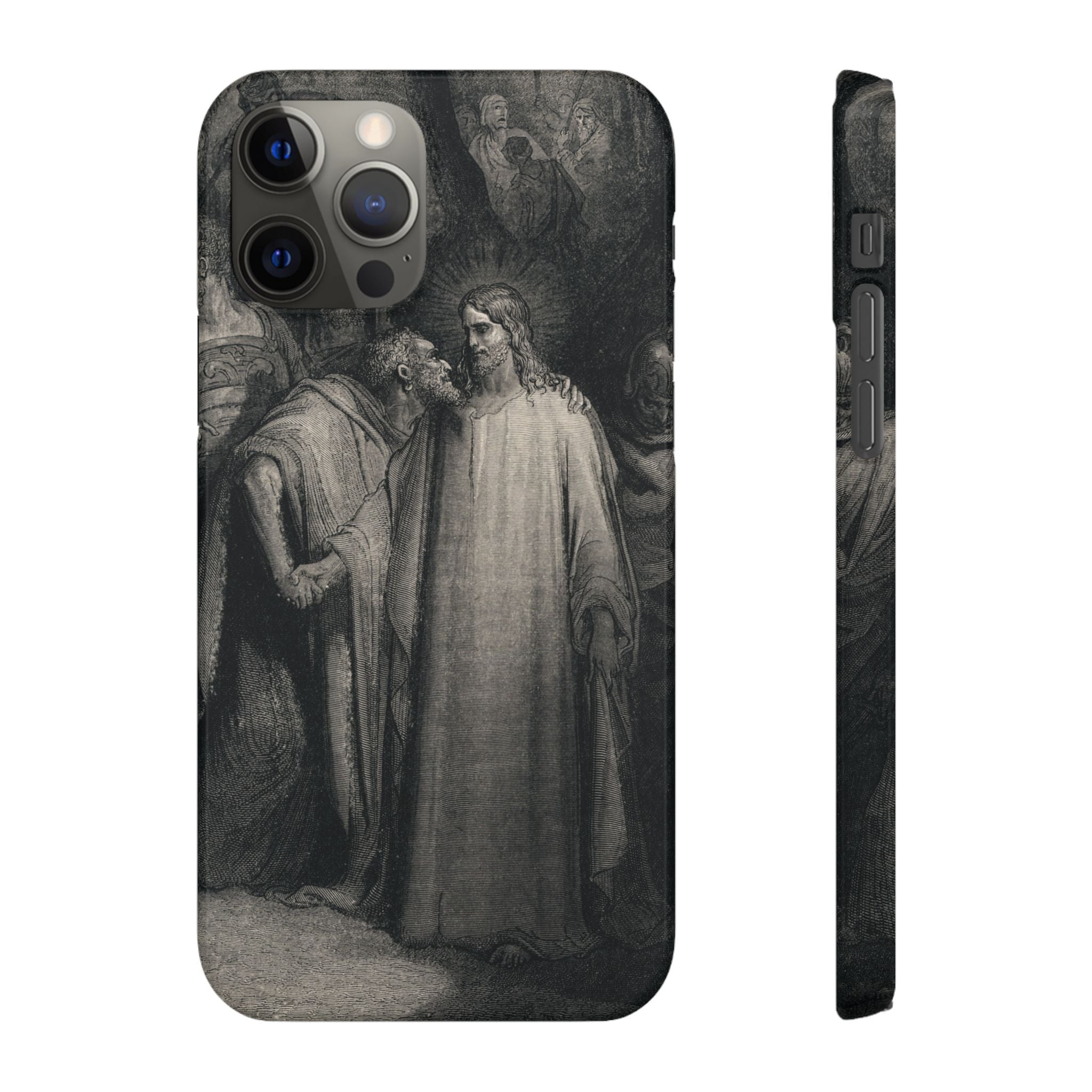 Plate CXLI “The Judas Kiss” by Gustave Doré - iPhone Slim Case