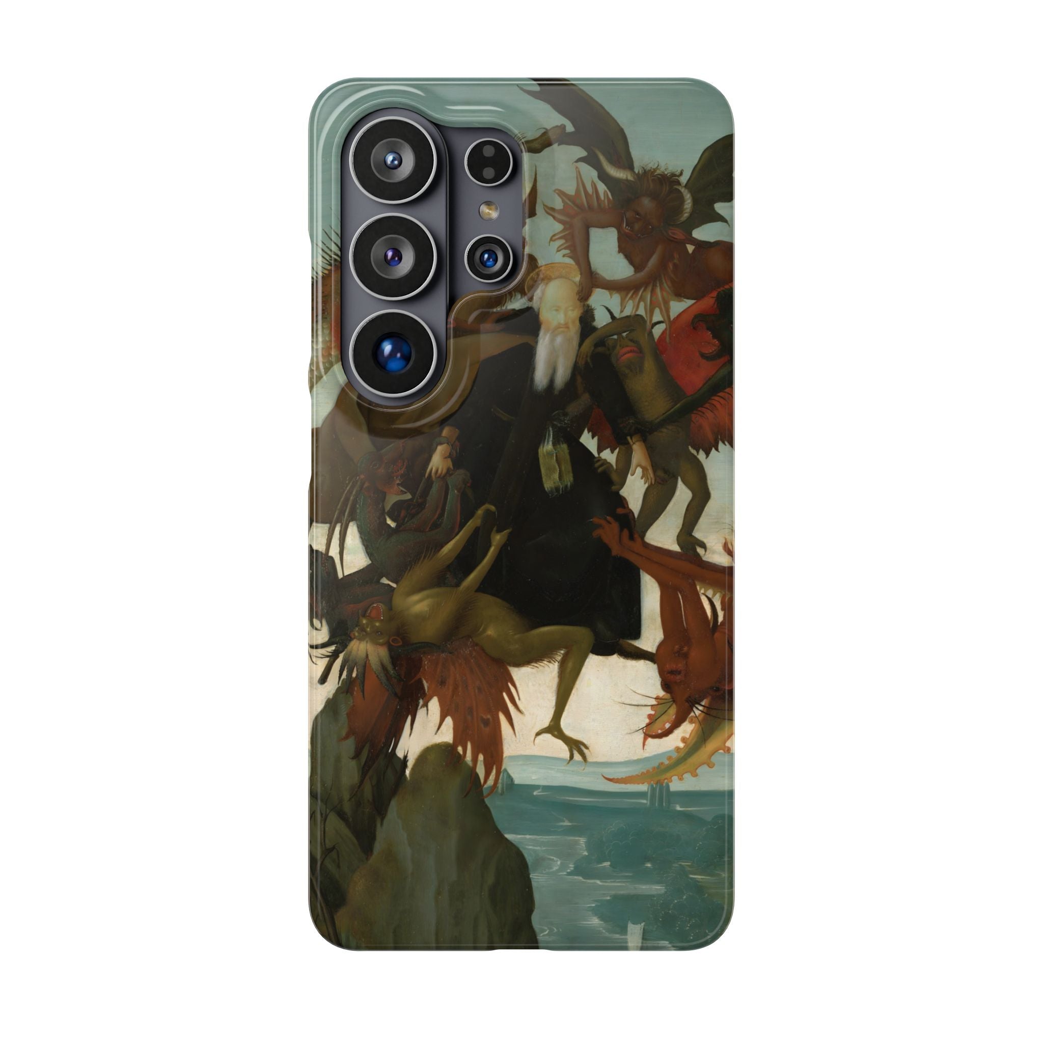 The Torment of Saint Anthony by Michelangelo - Samsung Slim Case