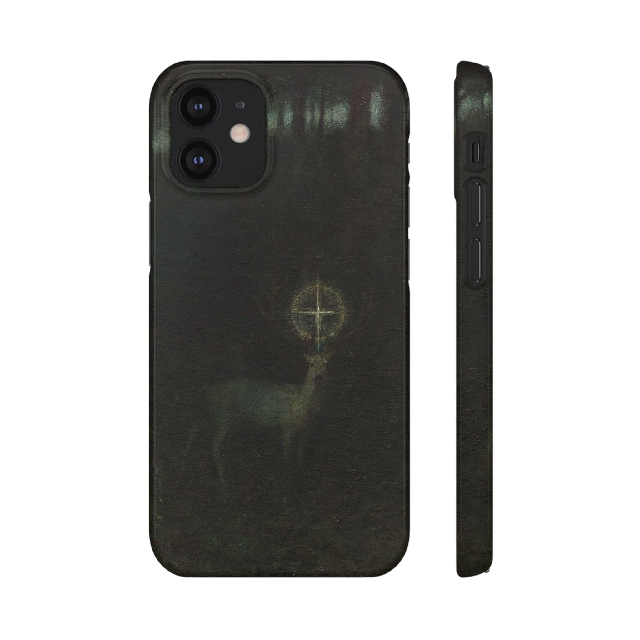 The Vision of Saint Hubert by Franz von Stuck - iPhone Slim Case