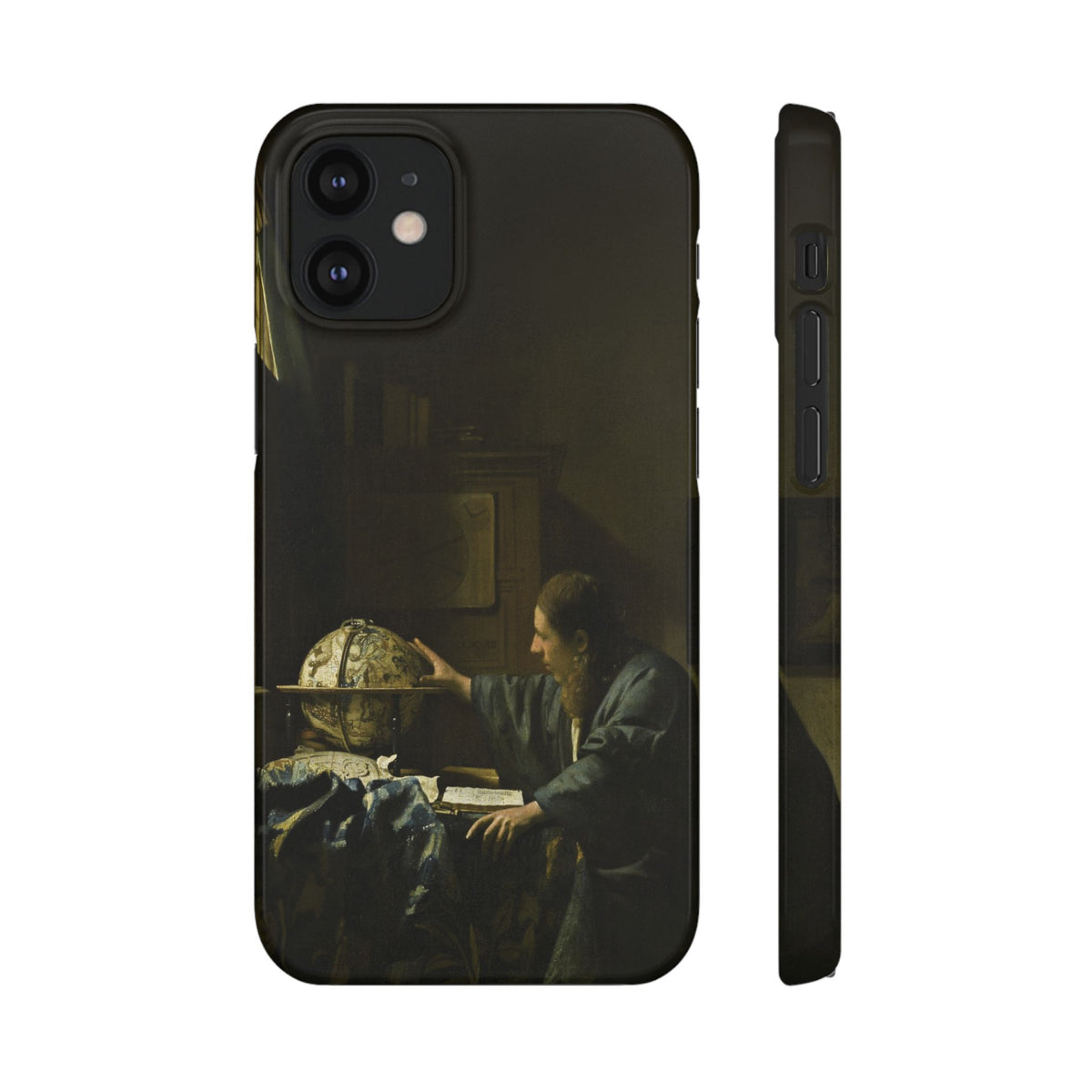 The Astronomer by Johannes Vermeer - iPhone Slim Case