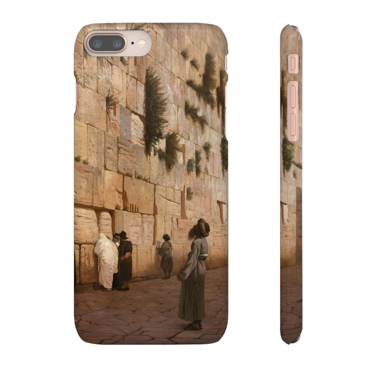 Le Mur des Lamentations by Jean-Leon Gerome - iPhone Slim Case