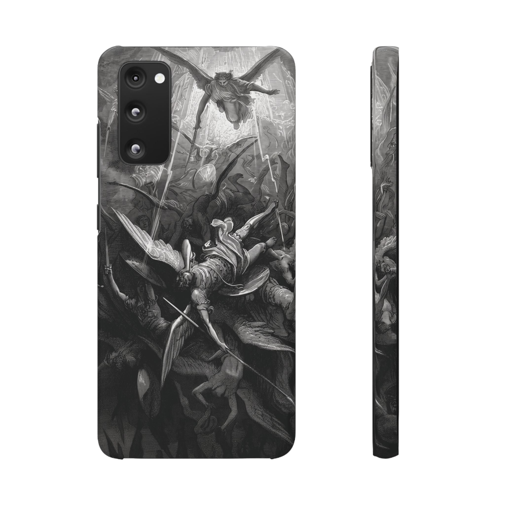 Paradise Lost |The Battle in Heaven by Gustave Doré - Samsung Slim Case