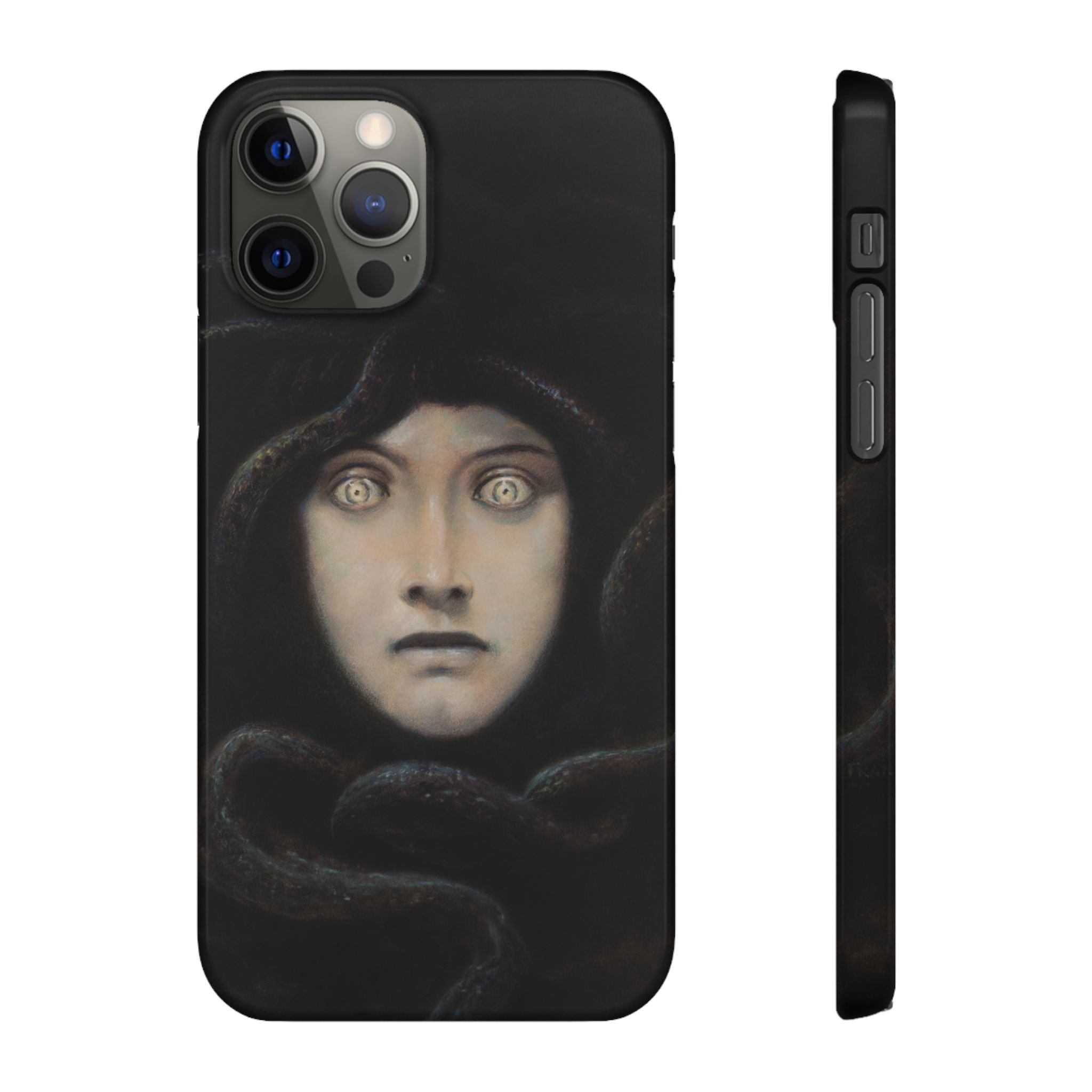 Head of Medusa by Franz von Stuck - iPhone Slim Case