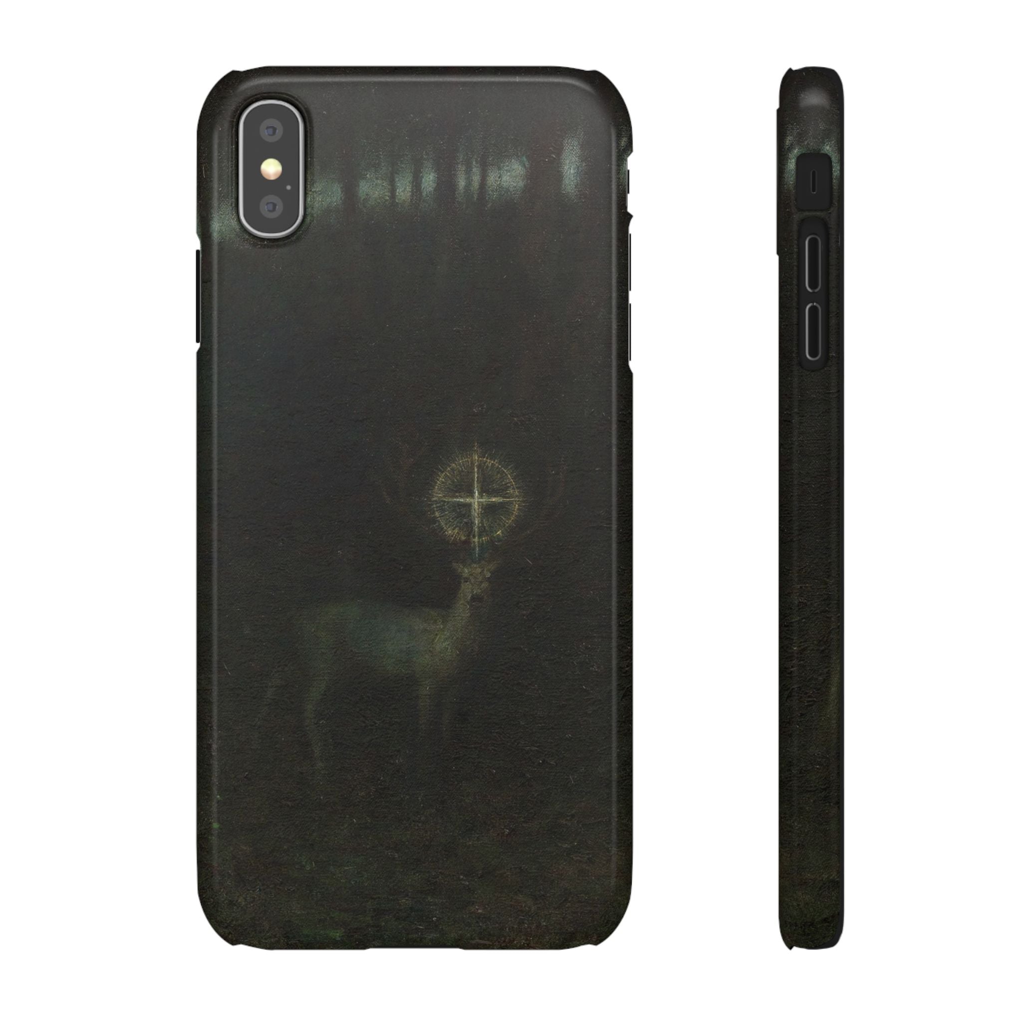 The Vision of Saint Hubert by Franz von Stuck - iPhone Slim Case