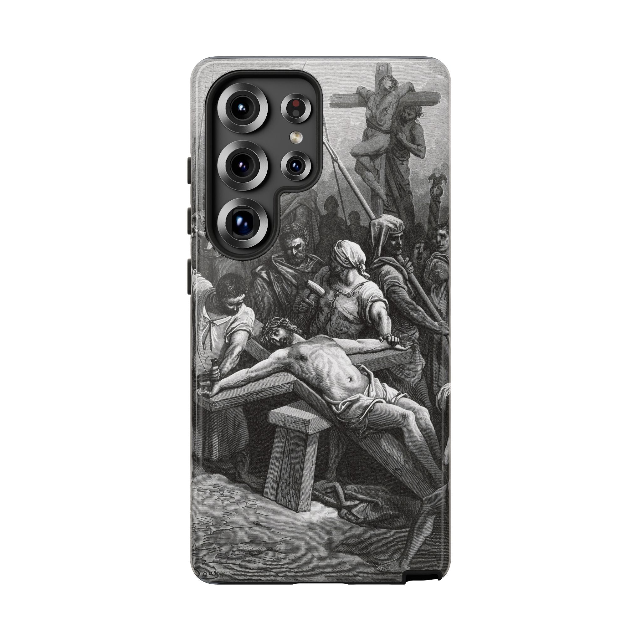 Crucifixion of Jesus by Gustave Doré - Samsung Tough Case
