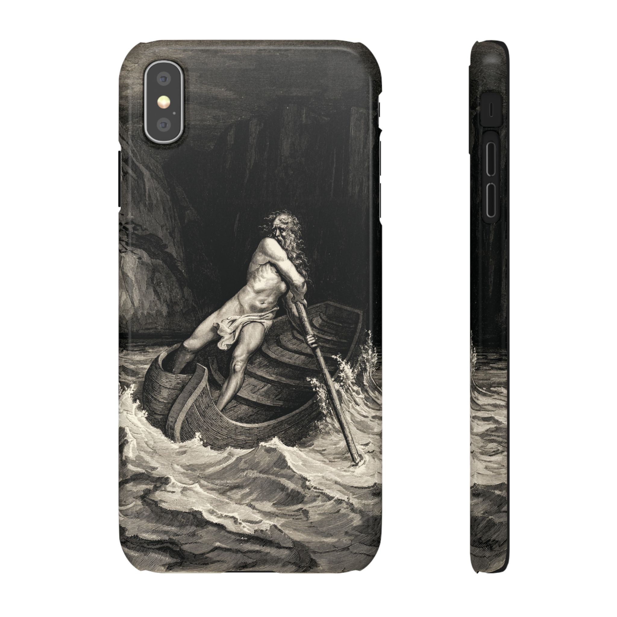 Canto III - Charon by Gustave Doré - iPhone Slim Case