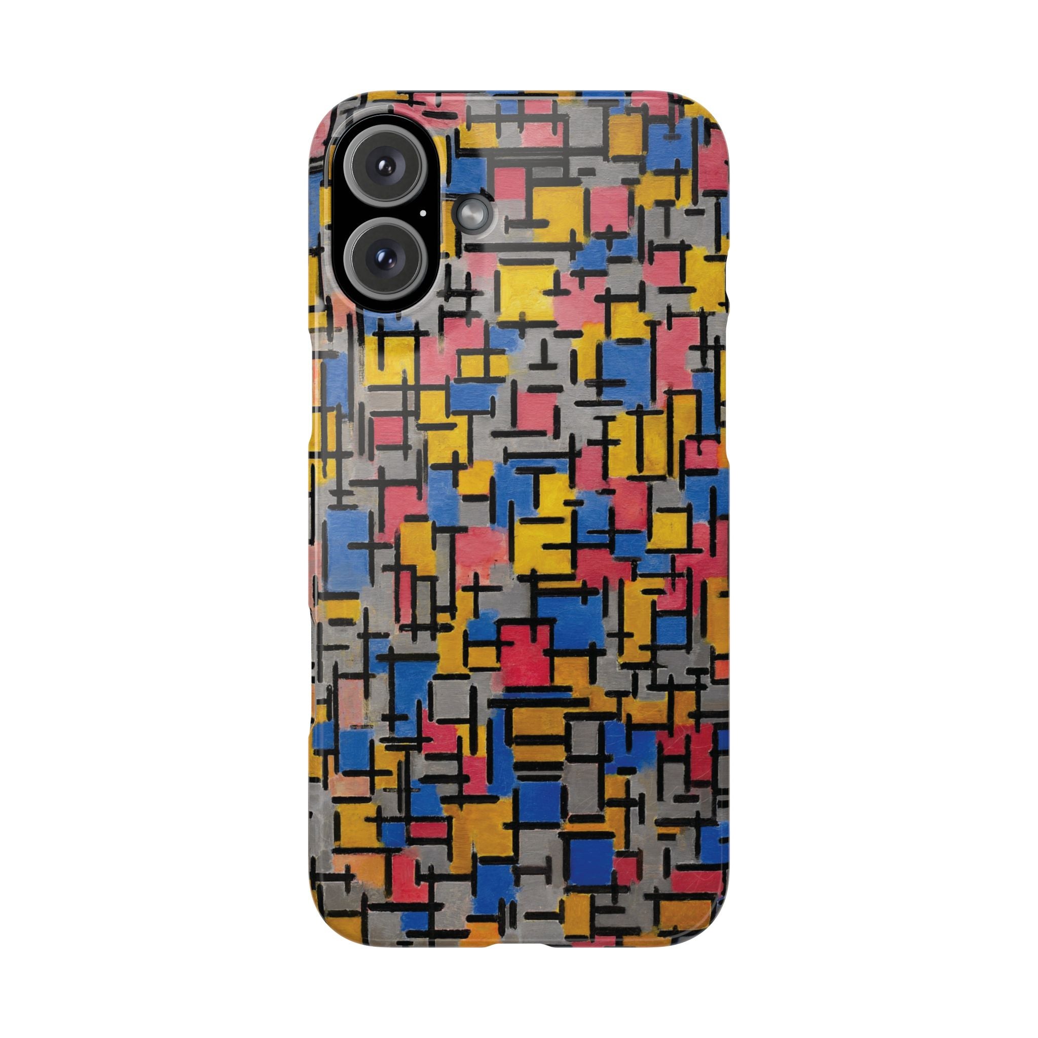 Composition by Piet Mondrian - iPhone Slim Case