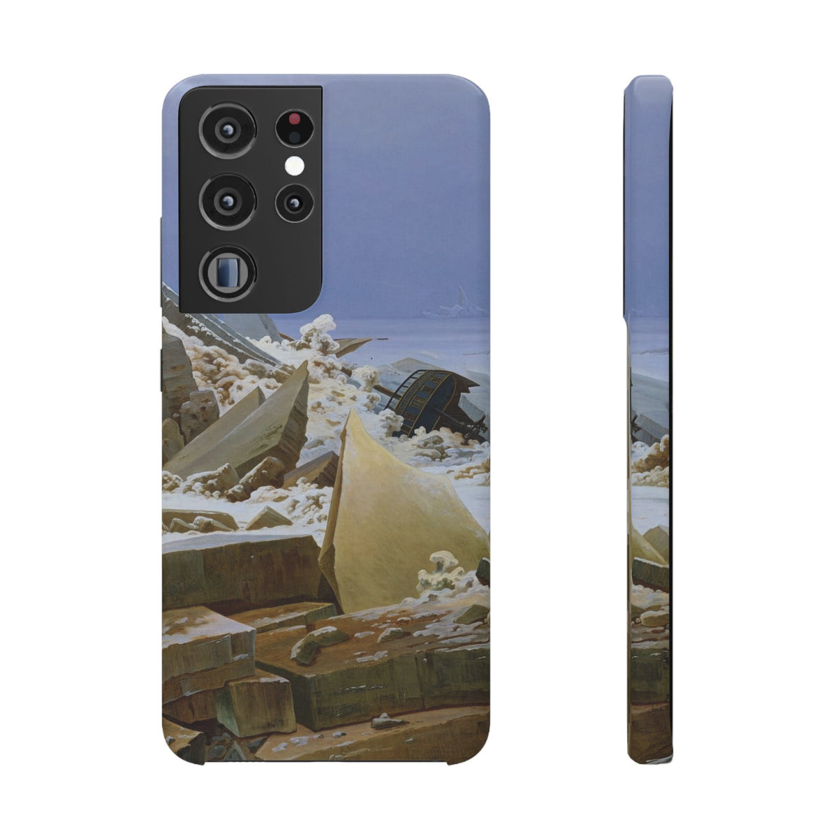The Sea of Ice by Caspar David Friedrich - Samsung Slim Case
