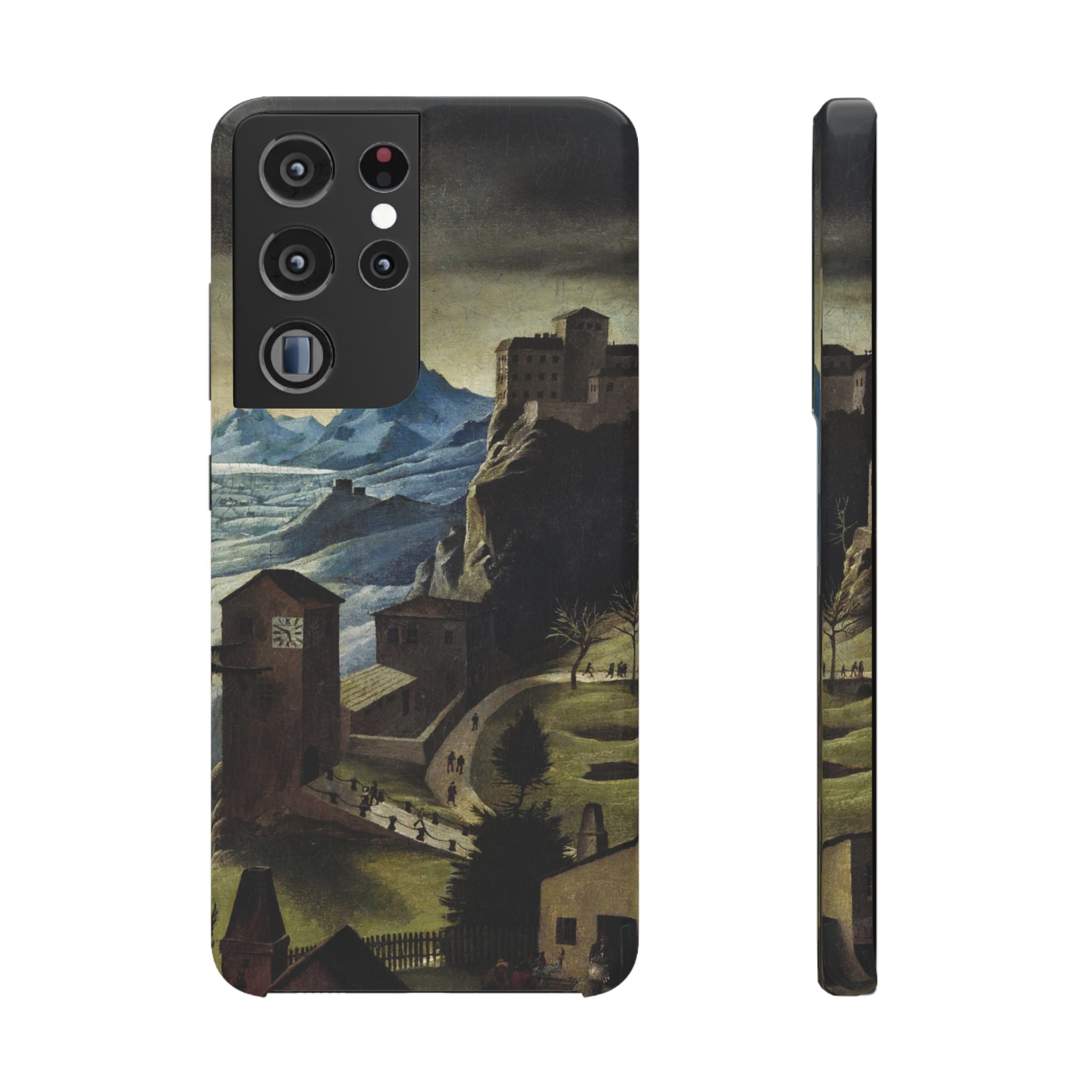 Landschaft mit Burg by Franz Sedlacek - Samsung Slim Case