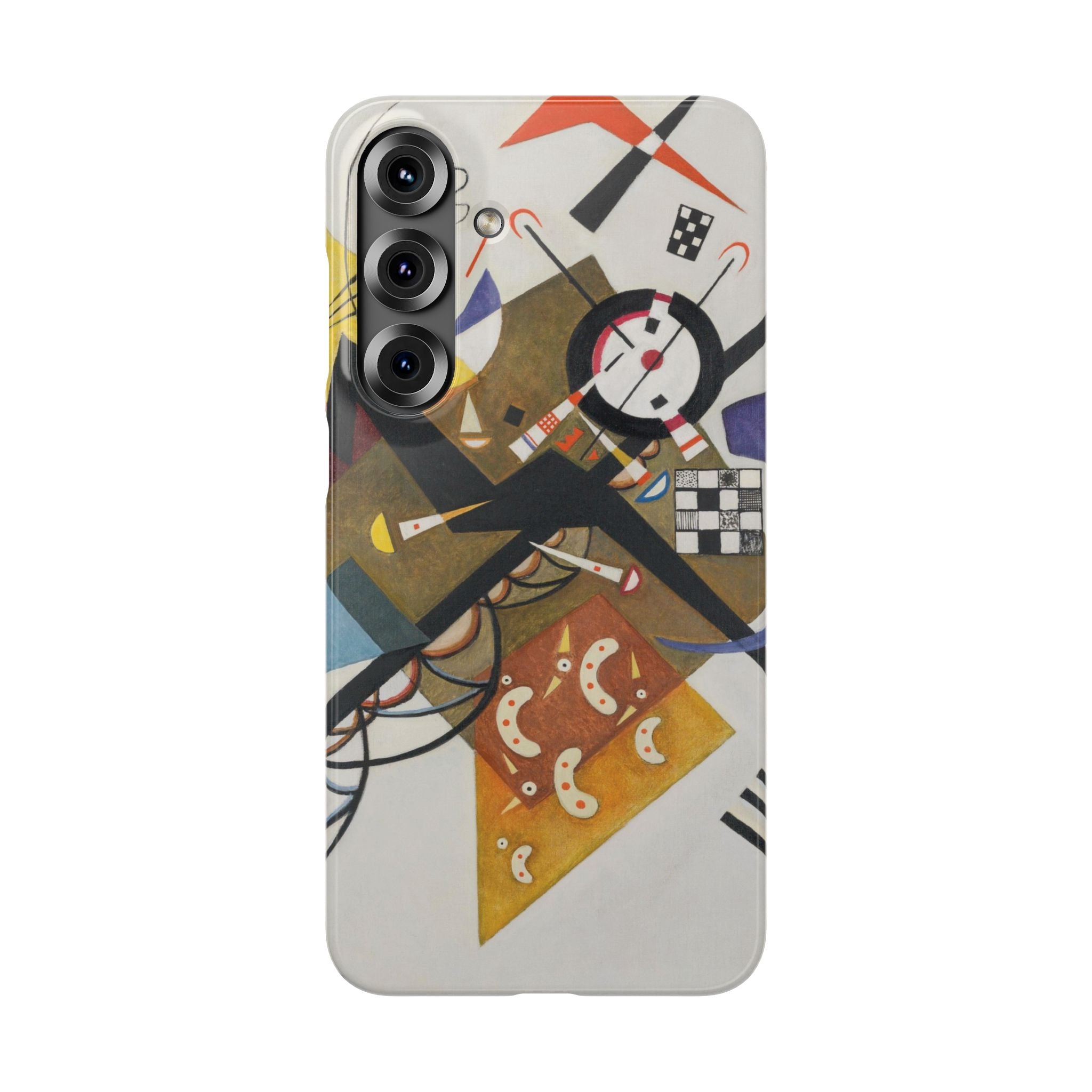 On White II by Vasily Kandinsky - Samsung Slim Case