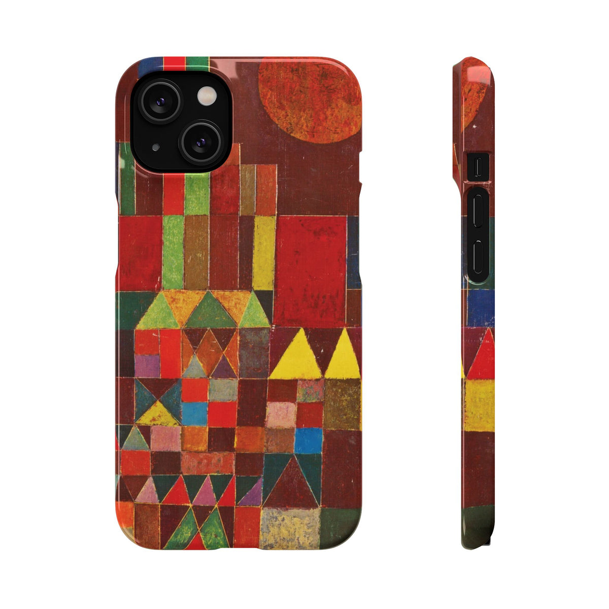 Castle and Sun by Paul Klee - iPhone Slim Case