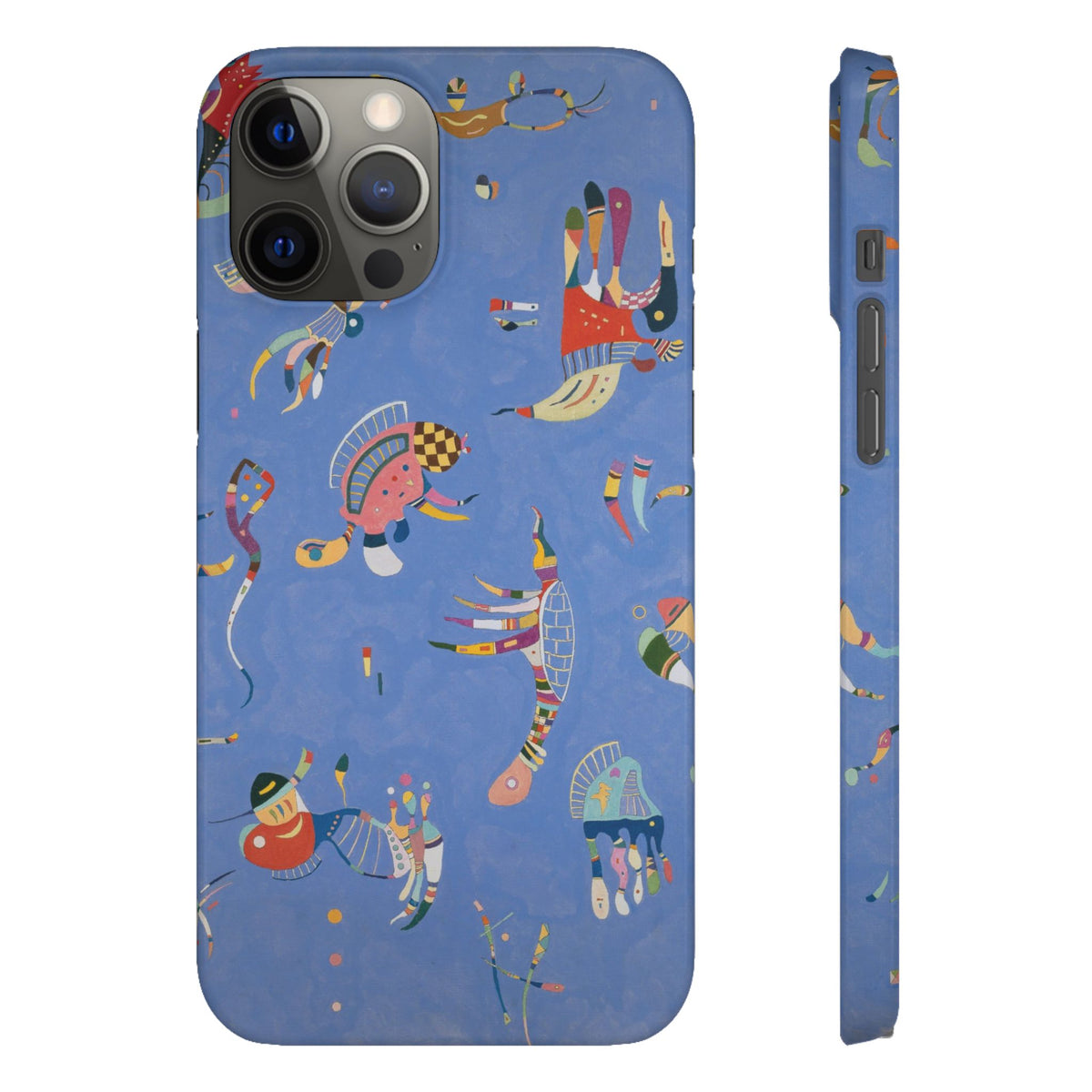 Sky Blue by Vasily Kandinsky - iPhone Slim Case