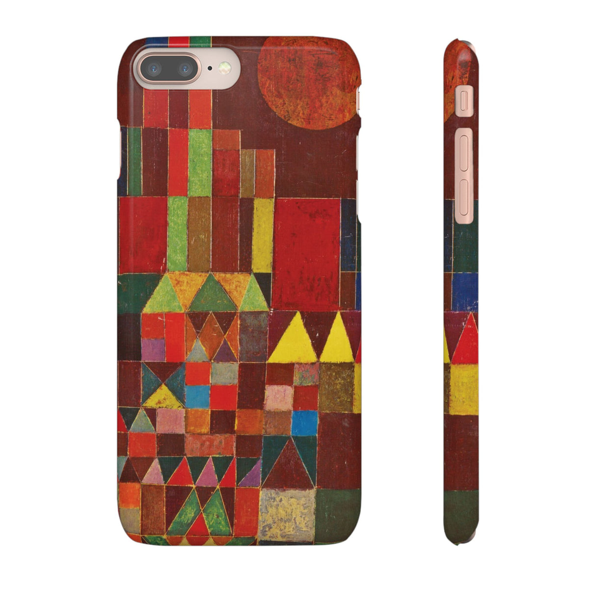 Castle and Sun by Paul Klee - iPhone Slim Case