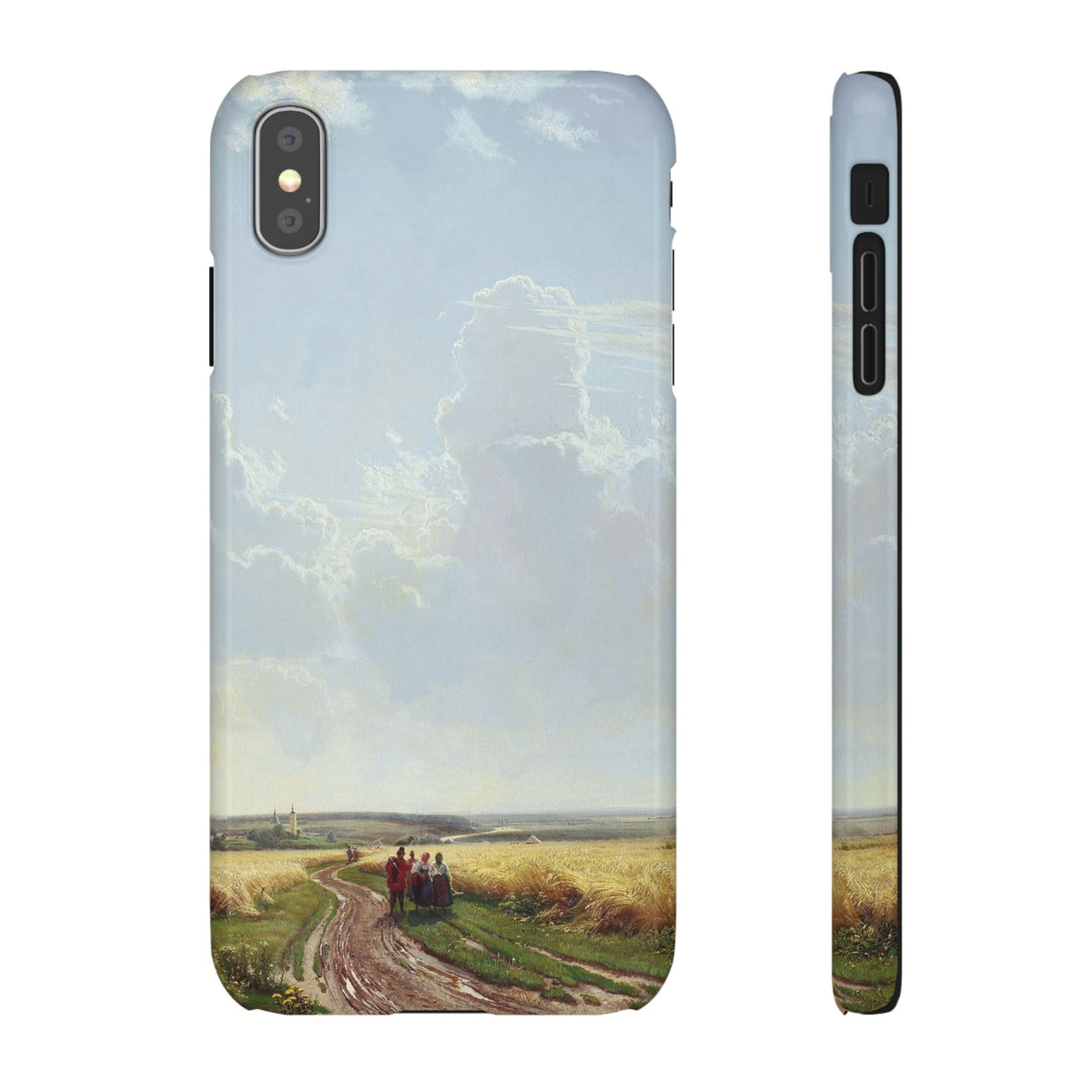 Midday in the Neighbourhood of Moscow by Ivan Ivanovich Shishkin - iPhone Slim Case