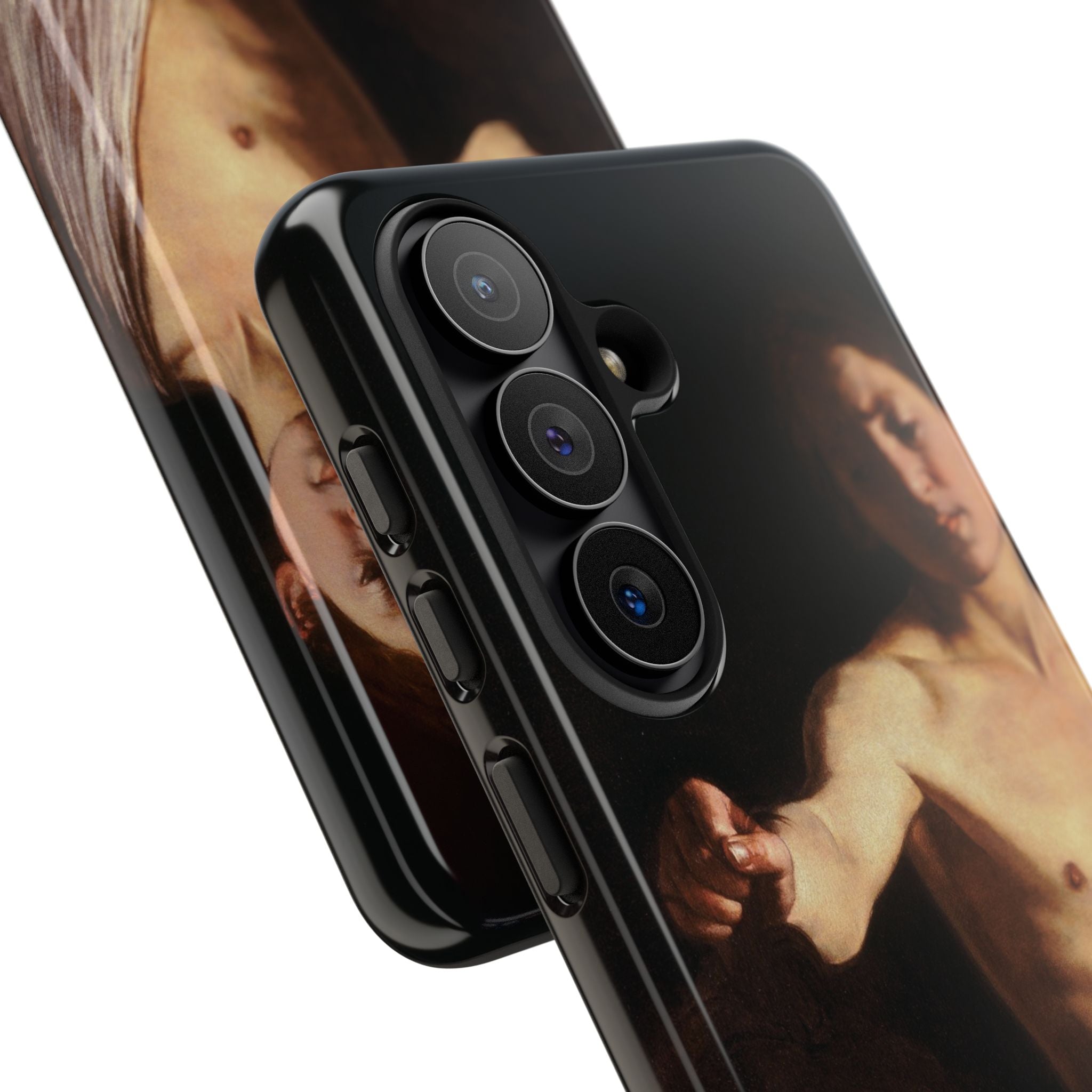 David with the Head of Goliath by Caravaggio - Samsung Tough Case