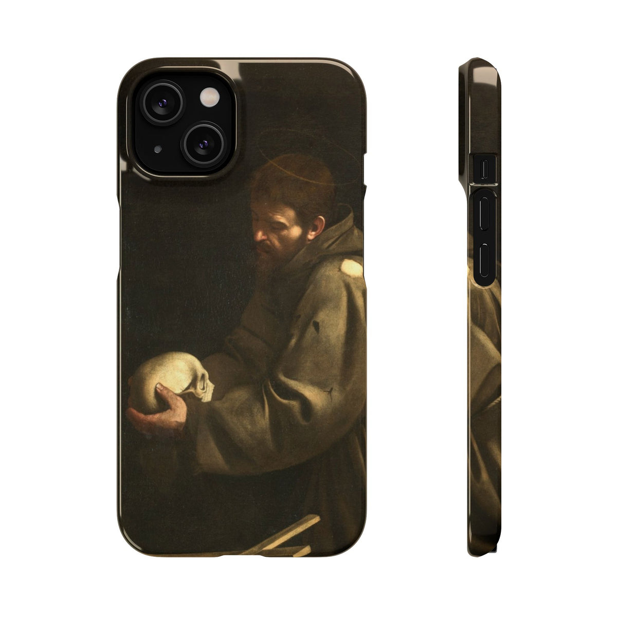 San Francesco in meditazione by Caravaggio - iPhone Slim Case