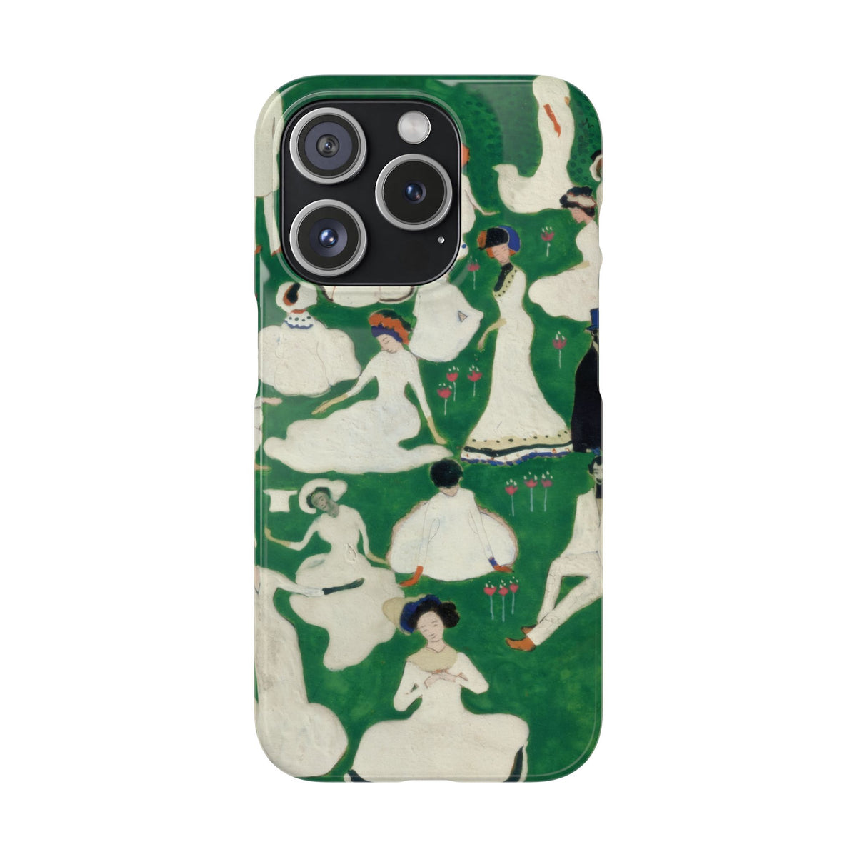 Rest Society in Top Hats by Kazimir Malevich - iPhone Slim Case