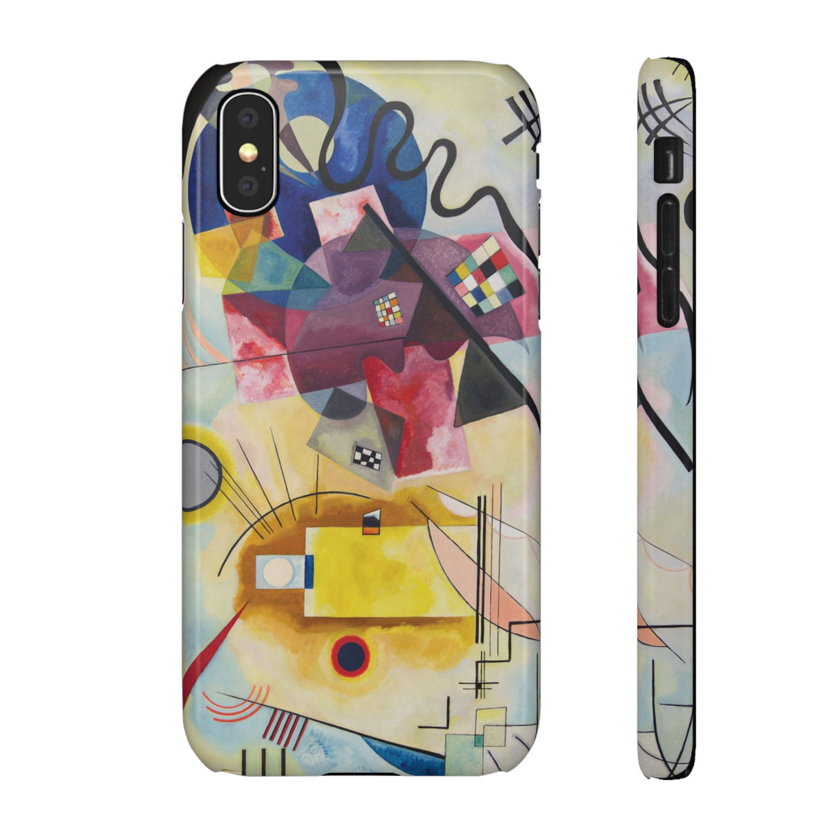 Yellow-Red-Blue by Vasily Kandinsky - iPhone Slim Case