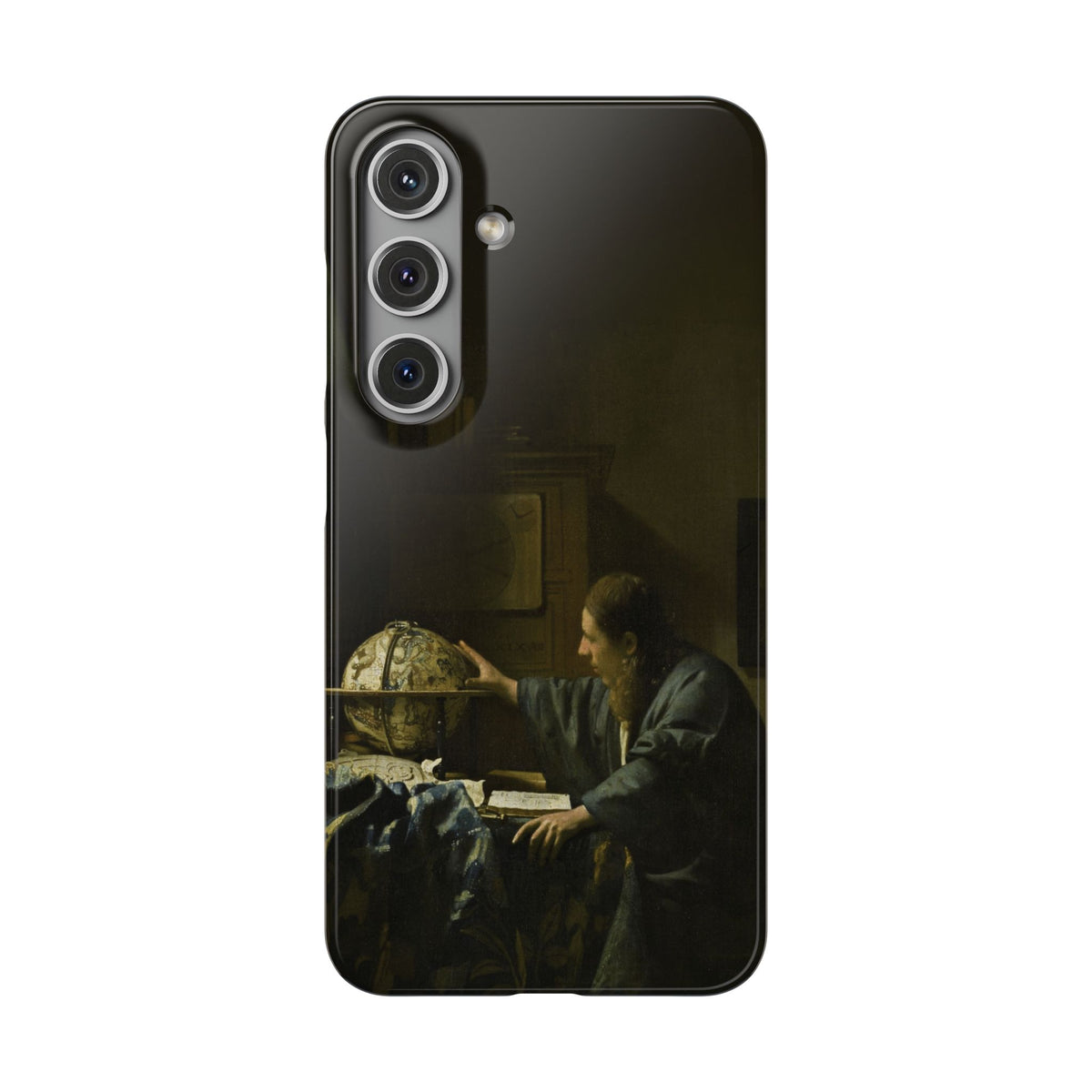 The Astronomer by Johannes Vermeer - Samsung Slim Case