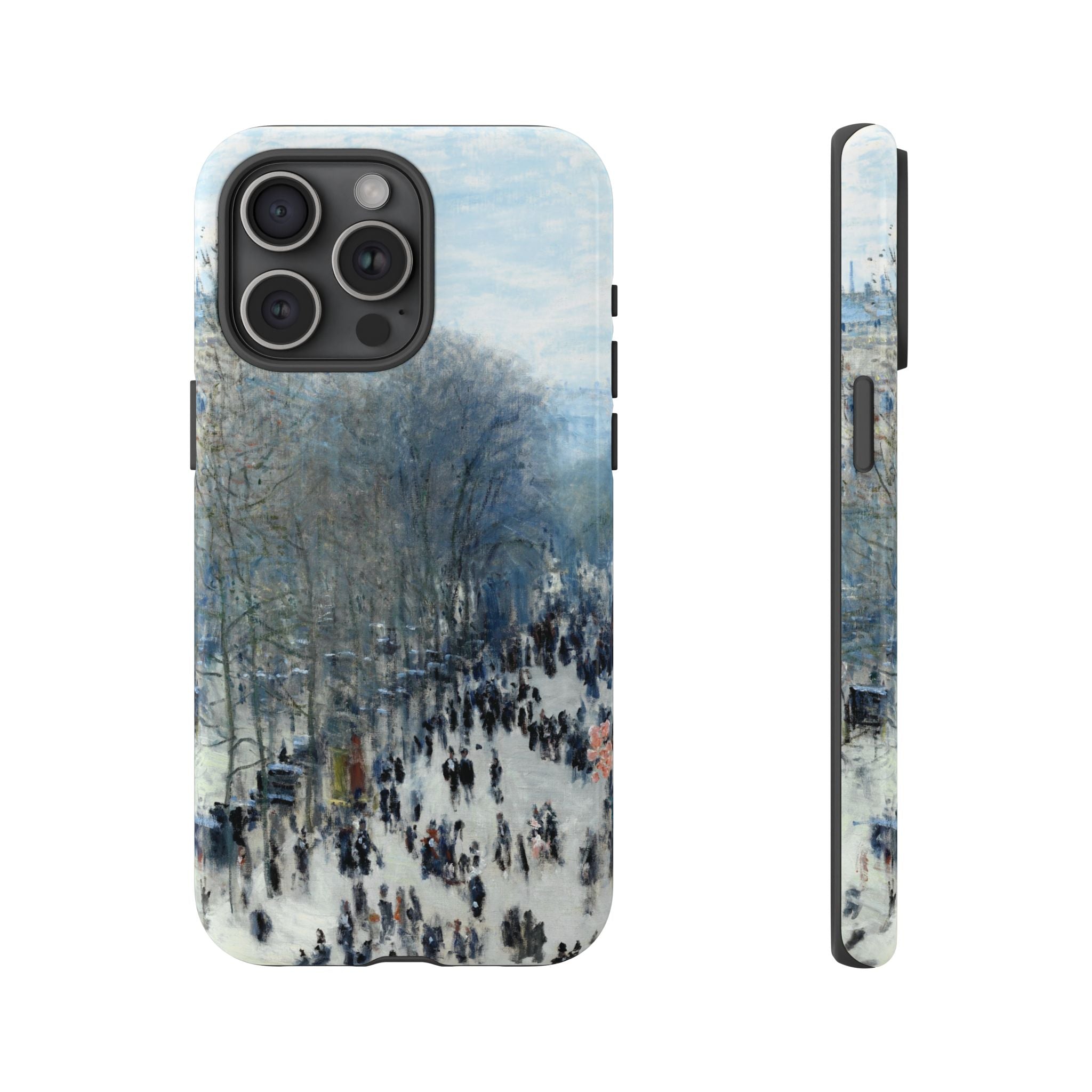 Boulevard des Capucines by Claude Monet - iPhone Tough Case